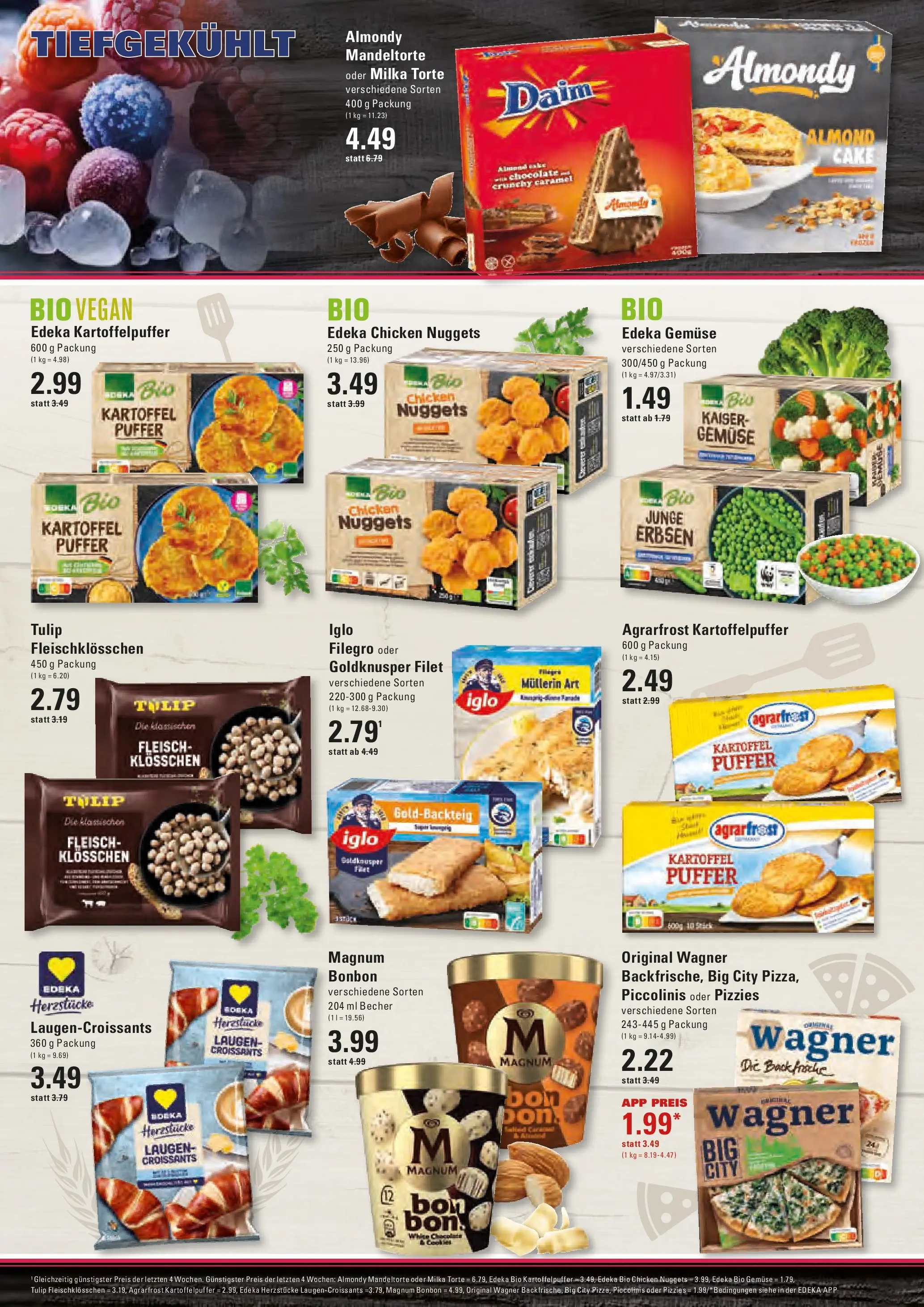 Edeka prospekt Stade	 (ab 11.01.2026) » Angebote Online | Seite: 12 | Produkte: Gemüse, Piccolinis, Pizza, Fleisch