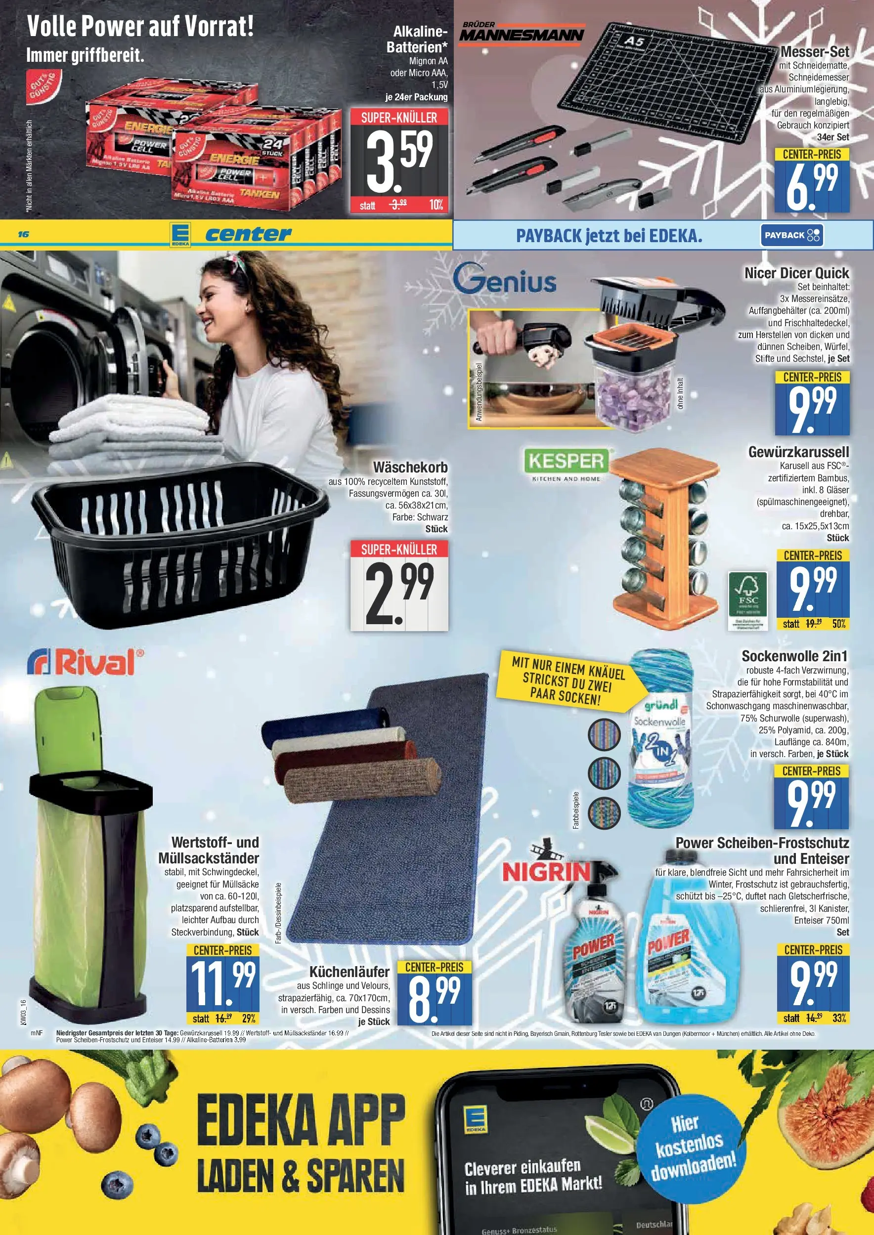 Edeka prospekt Bad Reichenhall	 (ab 11.01.2026) » Angebote Online | Seite: 16 | Produkte: Socken