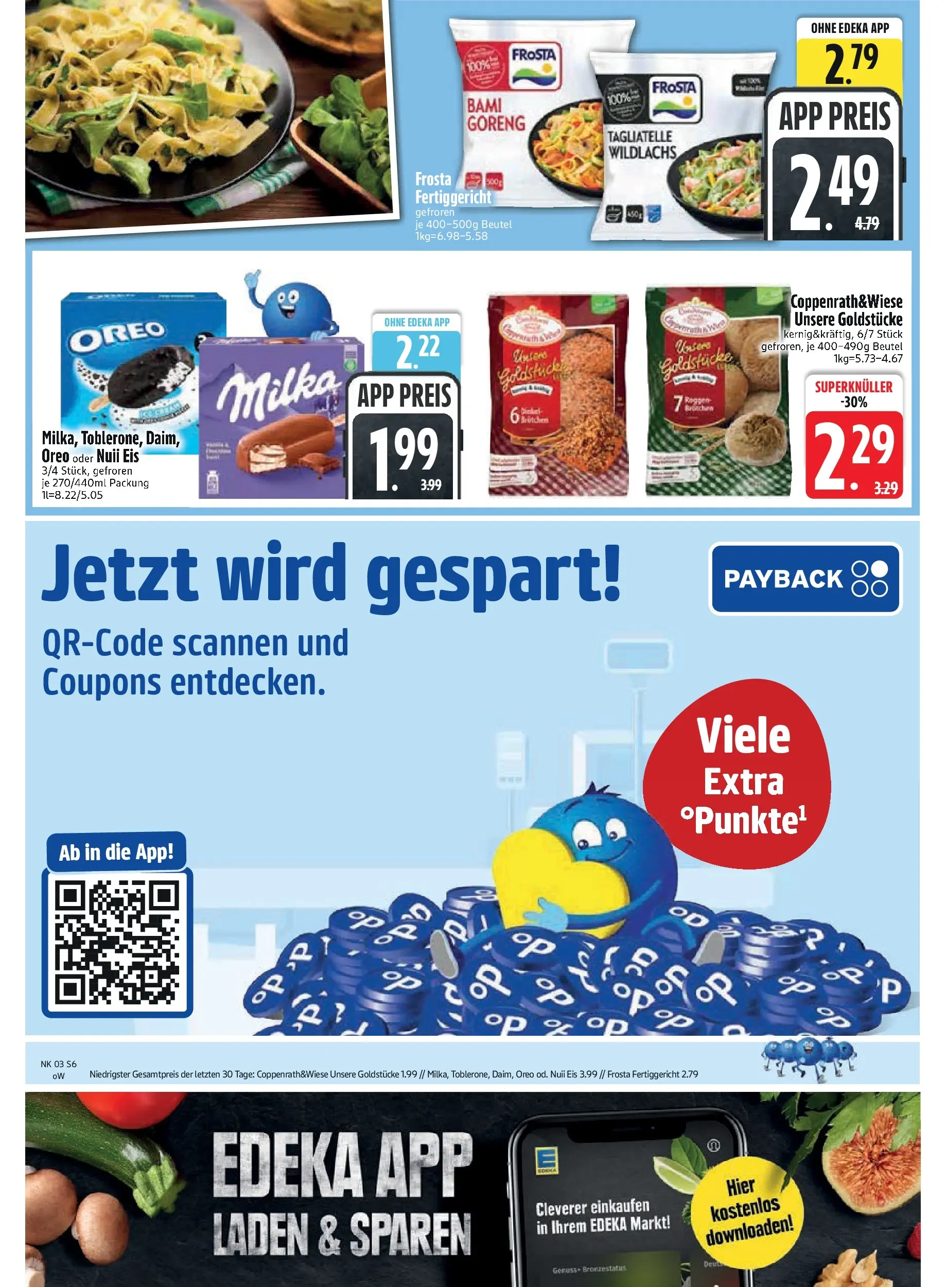 Edeka prospekt Inning/Ammersee	 (ab 11.01.2026) » Angebote Online | Seite: 8 | Produkte: Nuii eis, Milka, Frosta, Eis