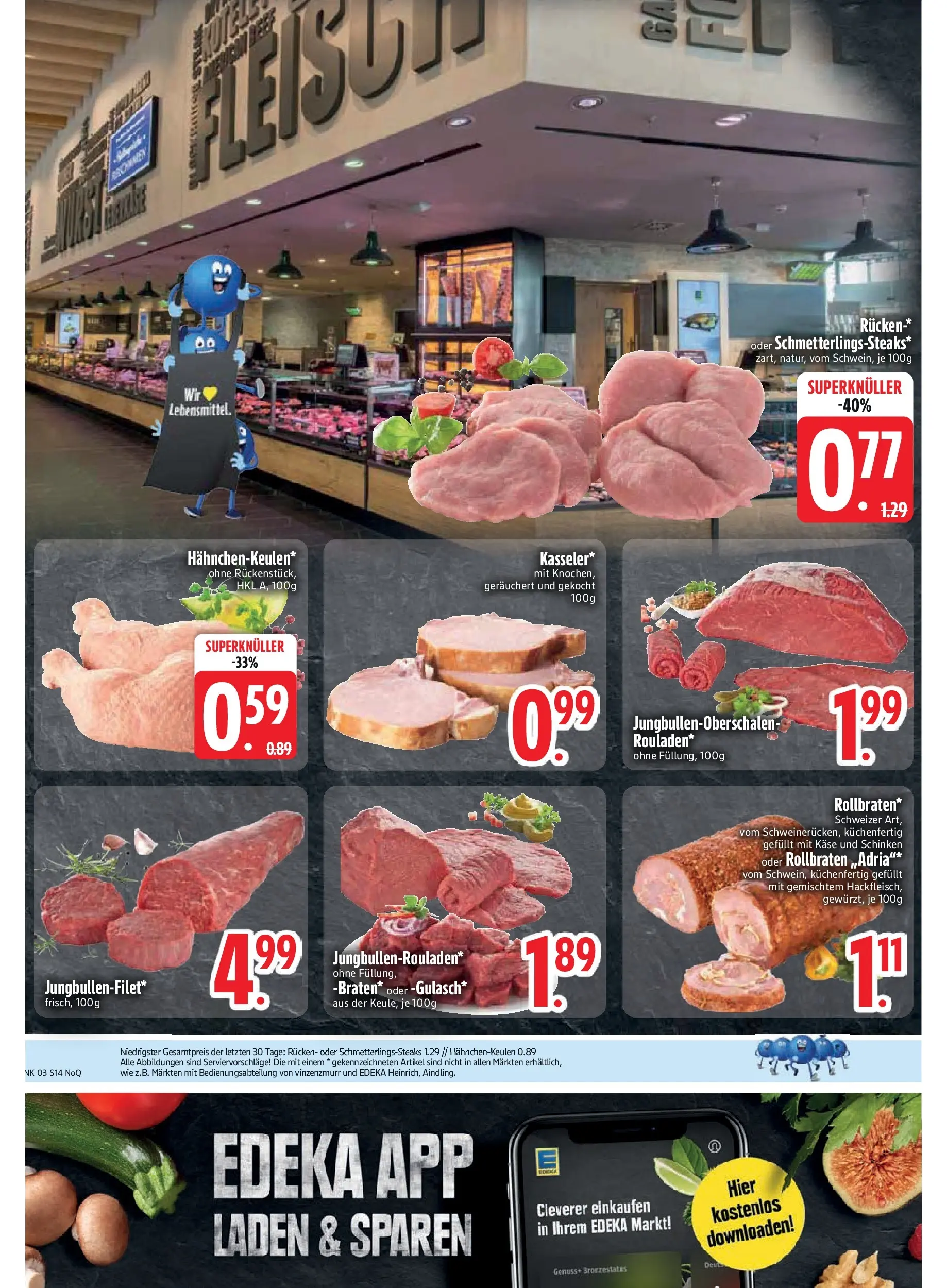 Edeka prospekt Zwiesel	 (ab 11.01.2026) » Angebote Online | Seite: 16 | Produkte: Käse, Schinken