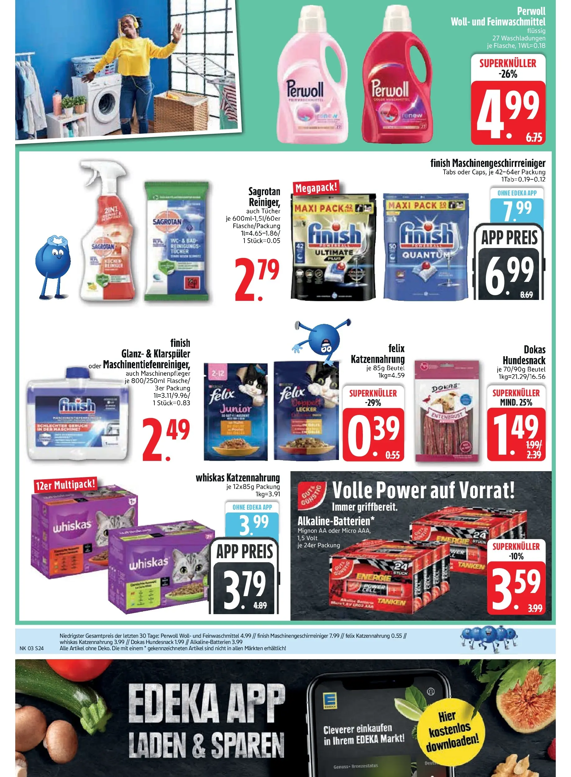 Edeka prospekt Inning/Ammersee	 (ab 11.01.2026) » Angebote Online | Seite: 26 | Produkte: Bad, Perwoll, Finish, Klarspüler