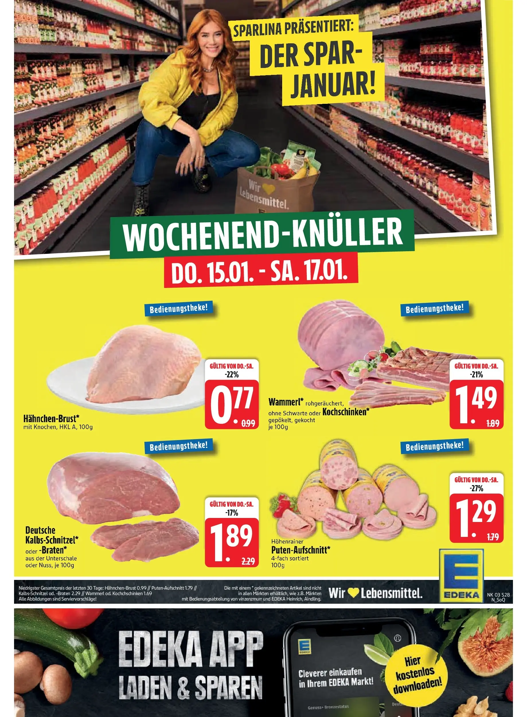 Edeka prospekt Inning/Ammersee	 (ab 11.01.2026) » Angebote Online | Seite: 30 | Produkte: Hahnchenbrust