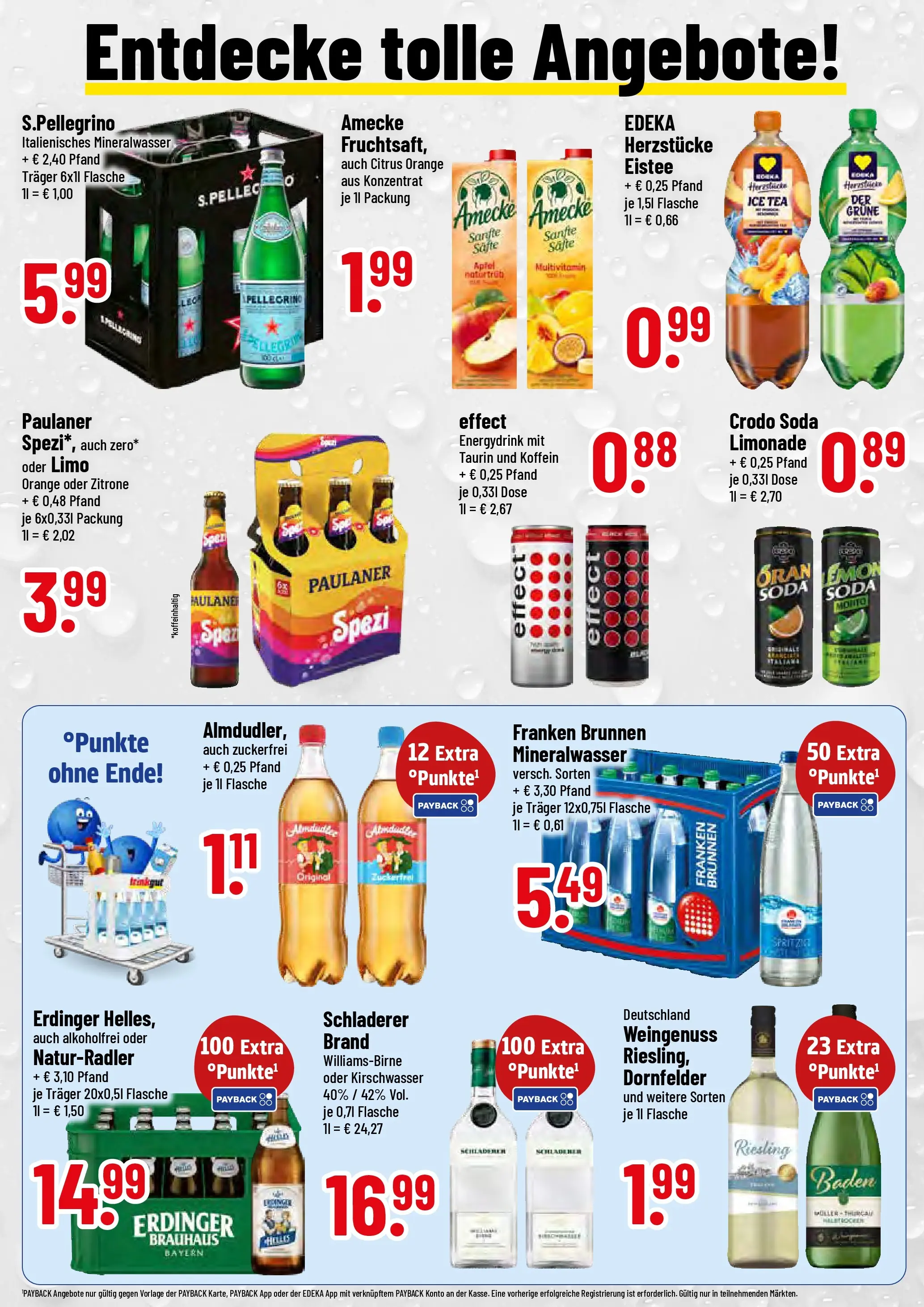 Trinkgut - trinkgut: Wochenangebote (ab 11.01.2026) » Angebote online | Seite: 2 | Produkte: Erdinger, Mineralwasser, Zitrone, Paulaner