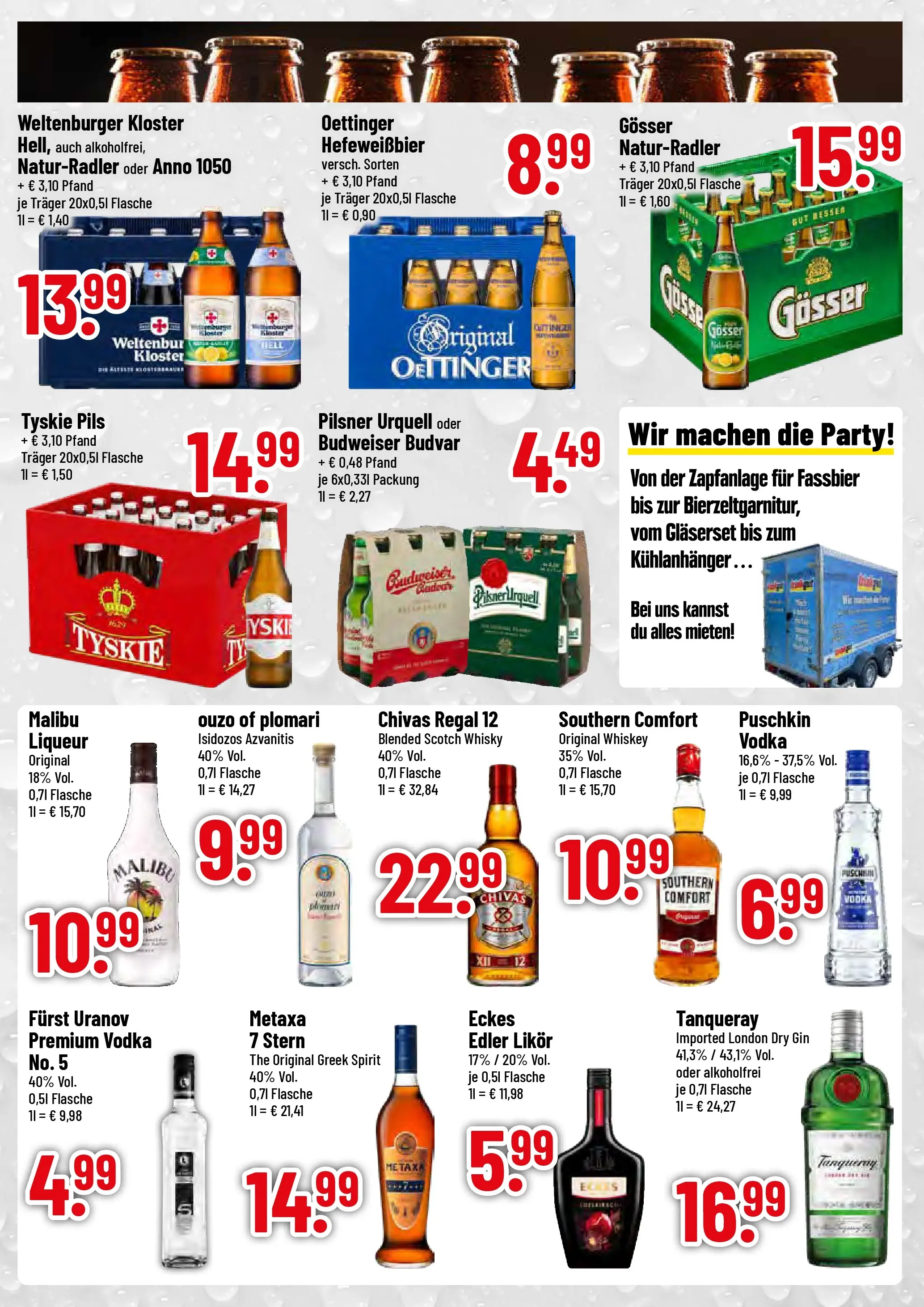 Trinkgut - trinkgut: Wochenangebote (ab 11.01.2026) » Angebote online | Seite: 3 | Produkte: Tyskie, Pils, Southern comfort, Whiskey