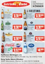 Getr&auml;nke Oase Getr&auml;nke Oase: Getr&auml;nkeangebote - bis 17.01.2026