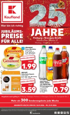 Kaufland prospekt Freiburg Im Breisgau	 ab 15.01.2026 gültig