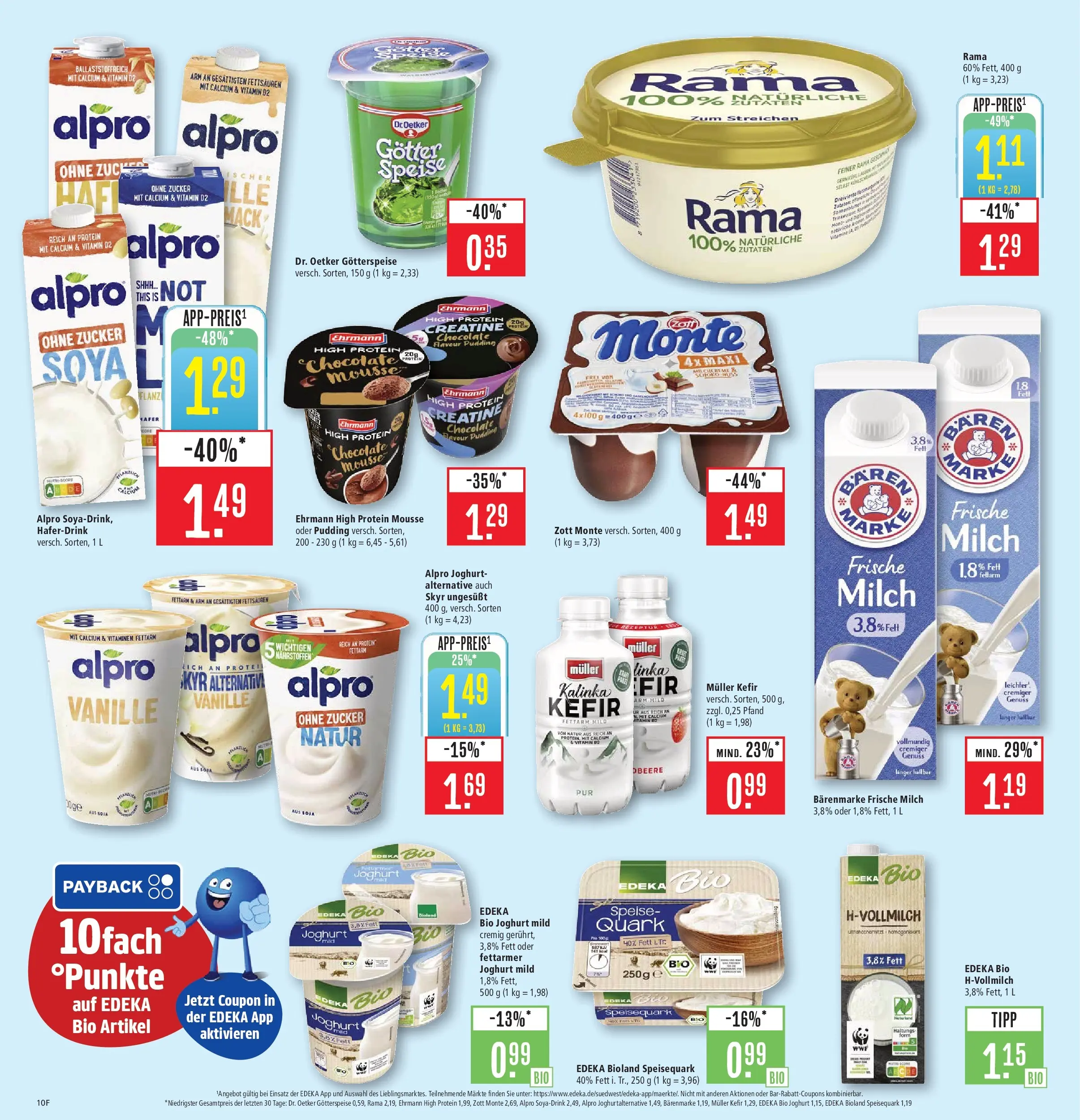 Marktkauf - Marktkauf: Wochenangebote (ab 11.01.2026) » Angebote online | Seite: 14 | Produkte: Kefir, Rama, Quark, Alpro joghurt