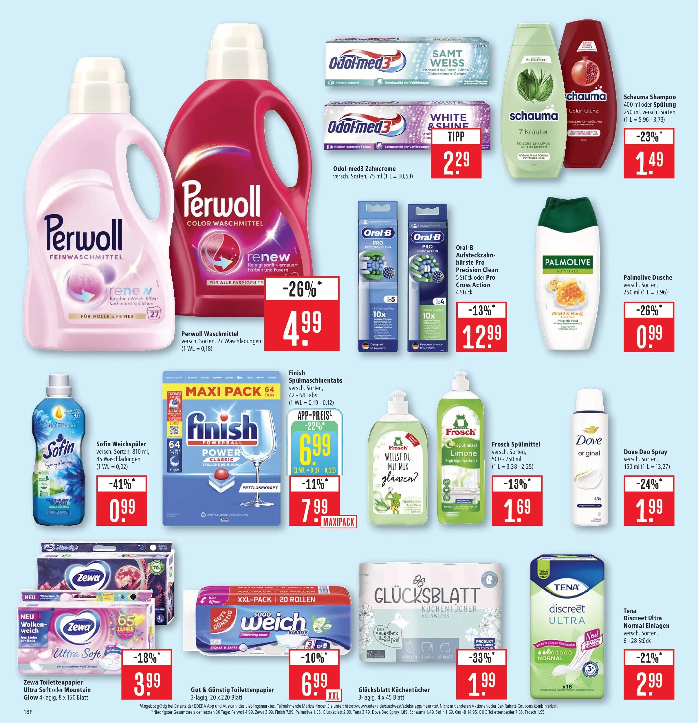 Marktkauf - Marktkauf: Wochenangebote (ab 11.01.2026) » Angebote online | Seite: 24 | Produkte: Schauma shampoo, Zewa, Weichspüler, Spülmaschinentabs