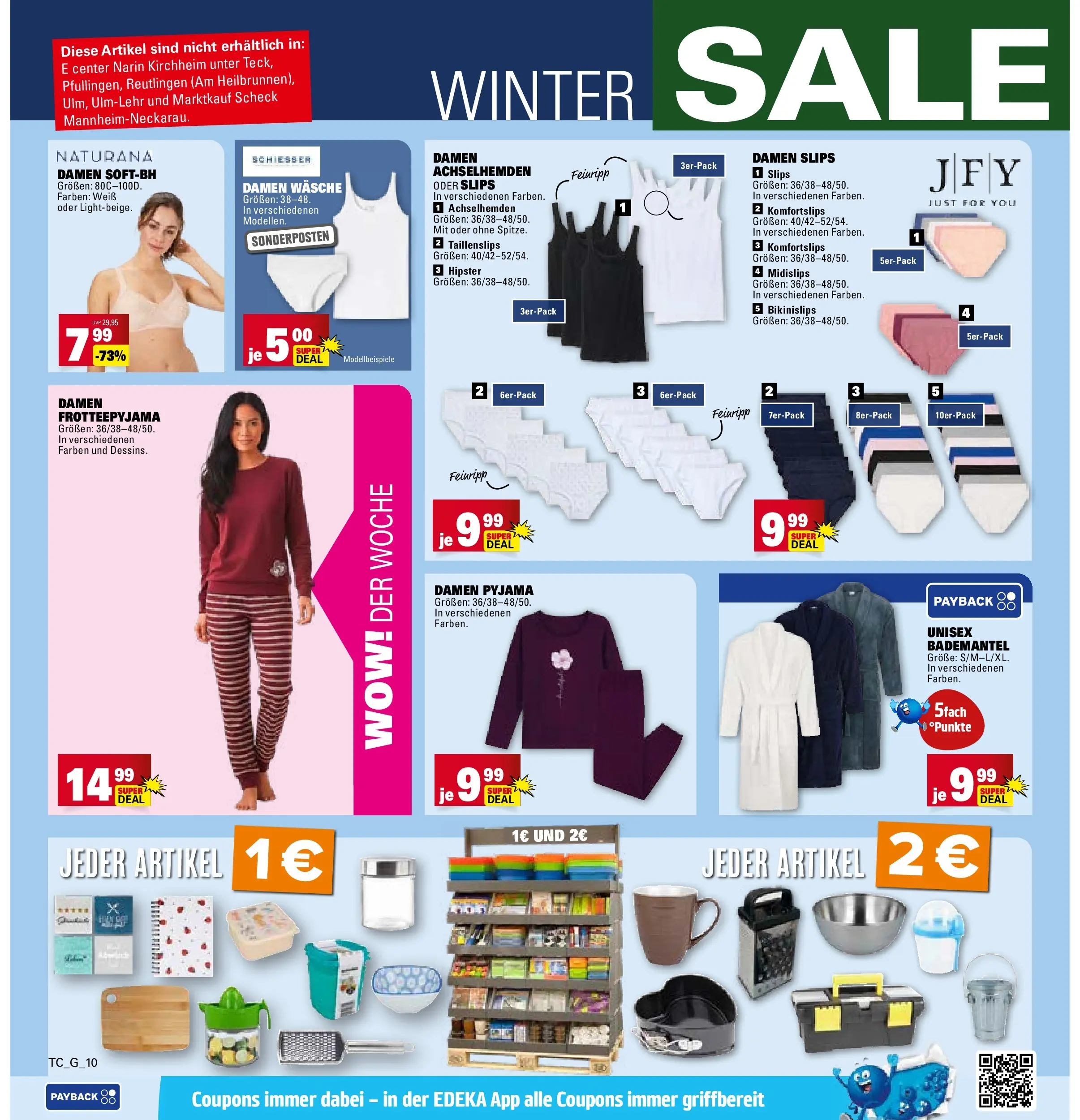 Marktkauf - Marktkauf: Wochenangebote (ab 11.01.2026) » Angebote online | Seite: 36 | Produkte: Pyjama, Bademantel