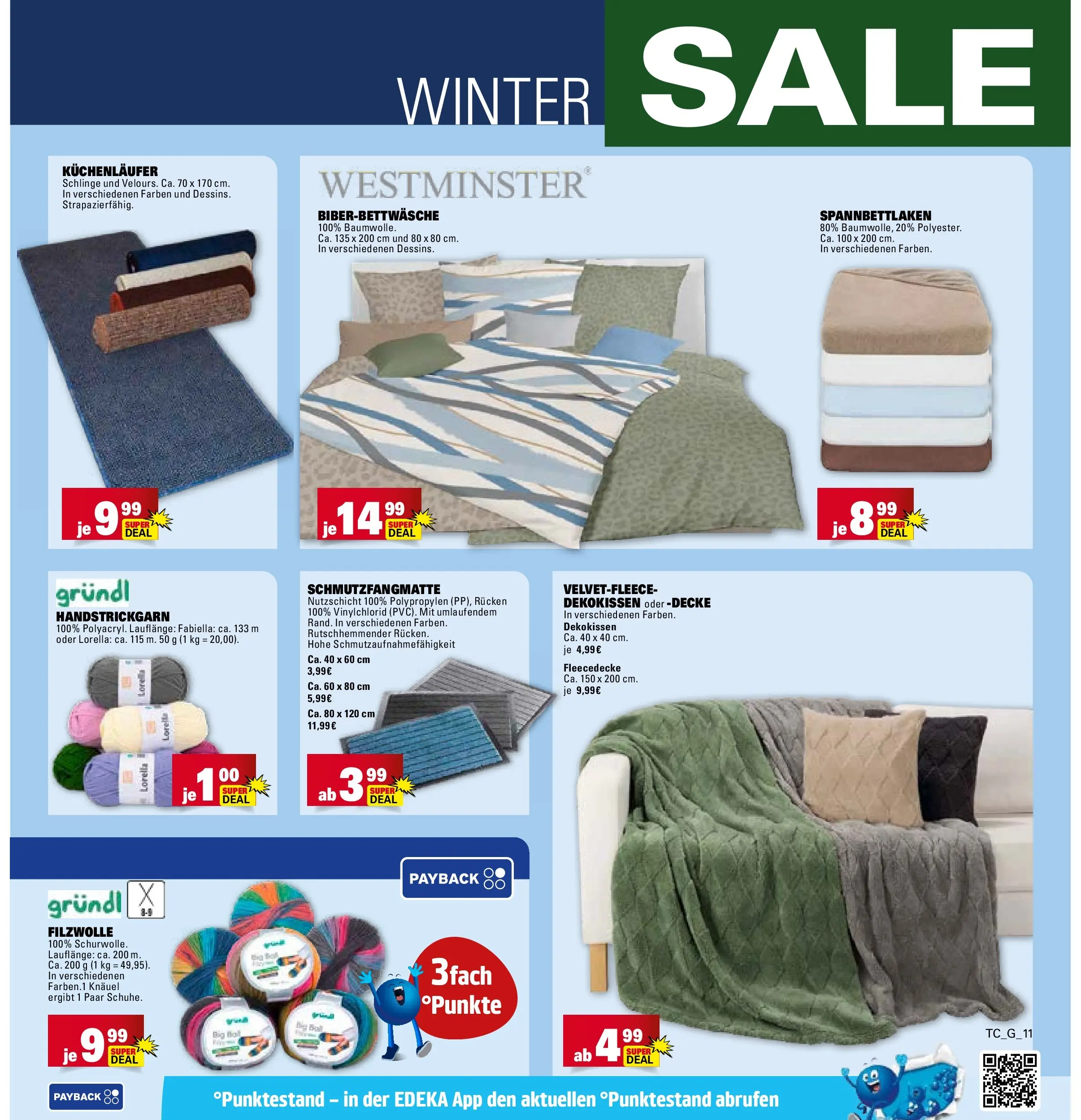 Marktkauf - Marktkauf: Wochenangebote (ab 11.01.2026) » Angebote online | Seite: 37 | Produkte: Decke, Schmutzfangmatte