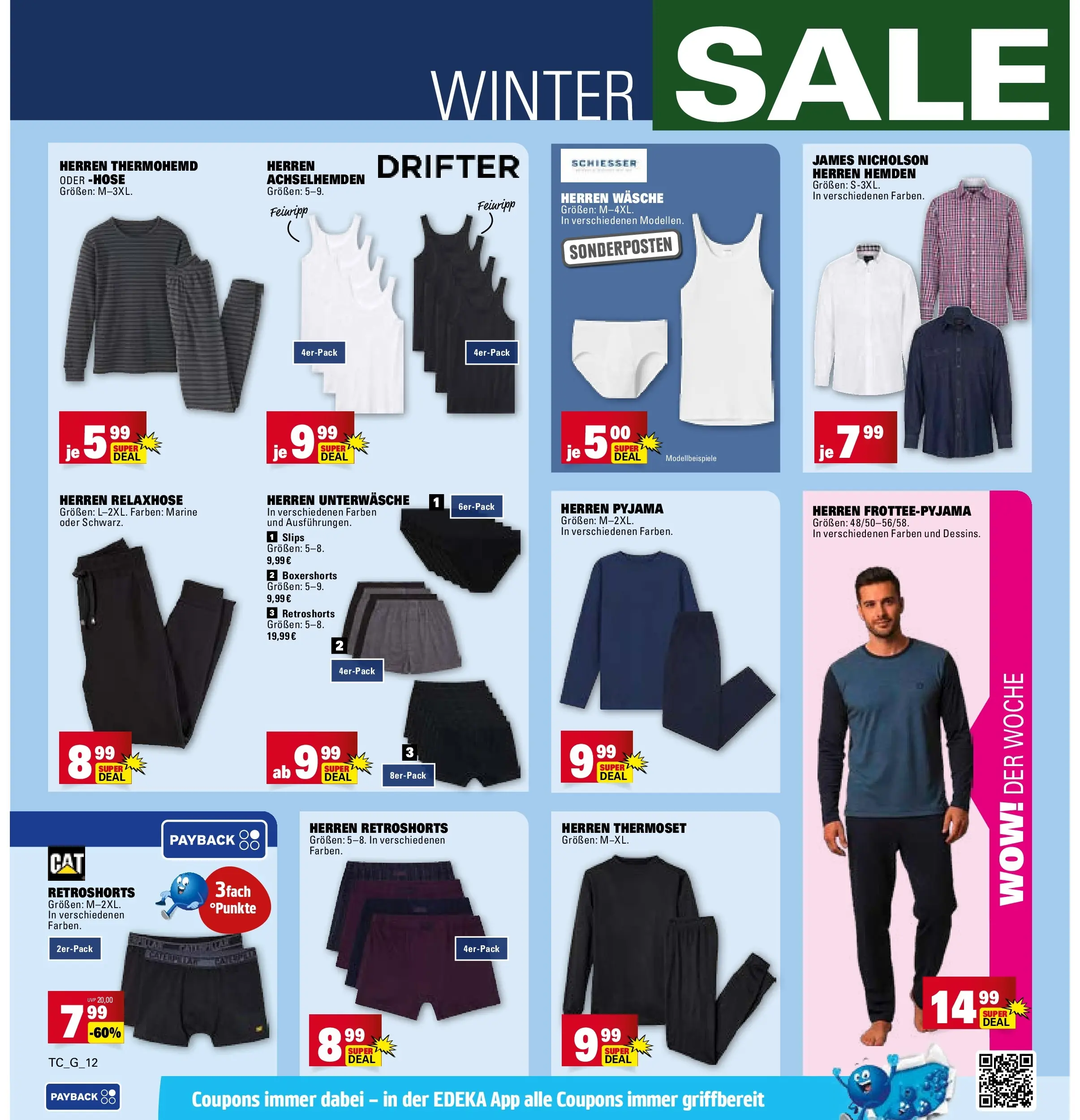 Marktkauf - Marktkauf: Wochenangebote (ab 11.01.2026) » Angebote online | Seite: 38 | Produkte: Hose, Unterwäsche, Pyjama