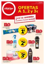 Supermercados Charter Ofertas A 1, 2 Y 3&euro; - hasta el 04.02.2026