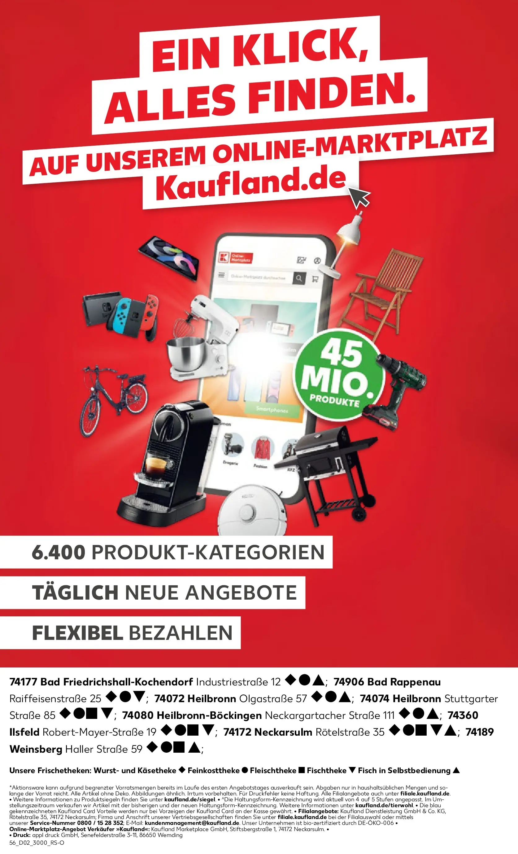 Prospekt Kaufland ab 11.01.2026 » Angebote Online zum Blättern | Seite: 56 | Produkte: Bad, Wurst