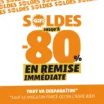 GiFi Les Soldes: Jusqu'&agrave; -80% en remise imm&eacute;diate! - au 03.02.2026