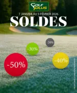 Golf Plus Soldes d'hiver 2026 Golf Plus - au 03.02.2026