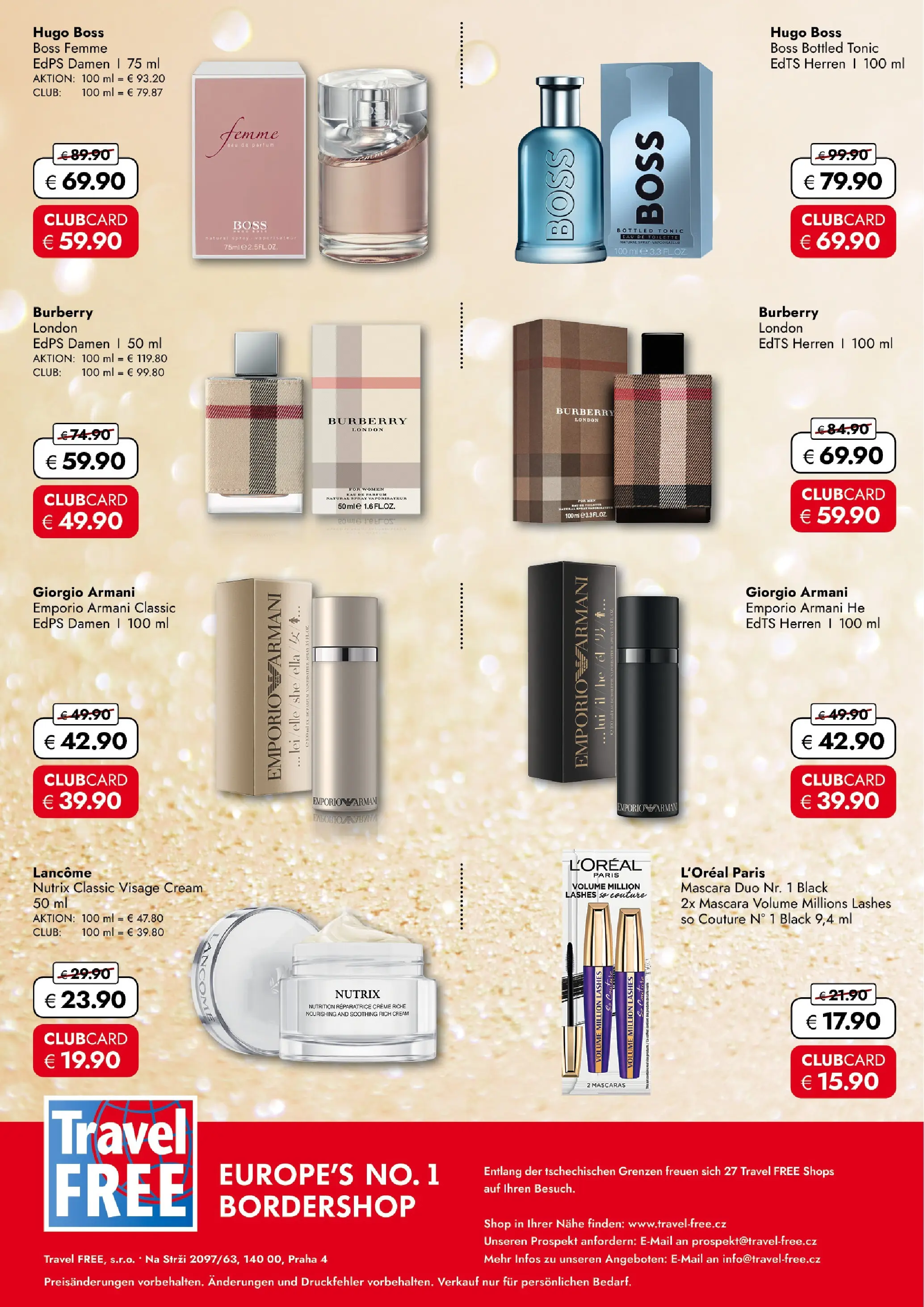 Travel FREE Flugblatt von 09.01.2026 - Aktuelle Angebote | Seite: 9 | Produkte: Toilette, Parfüm, Eau de Toilette, Creme