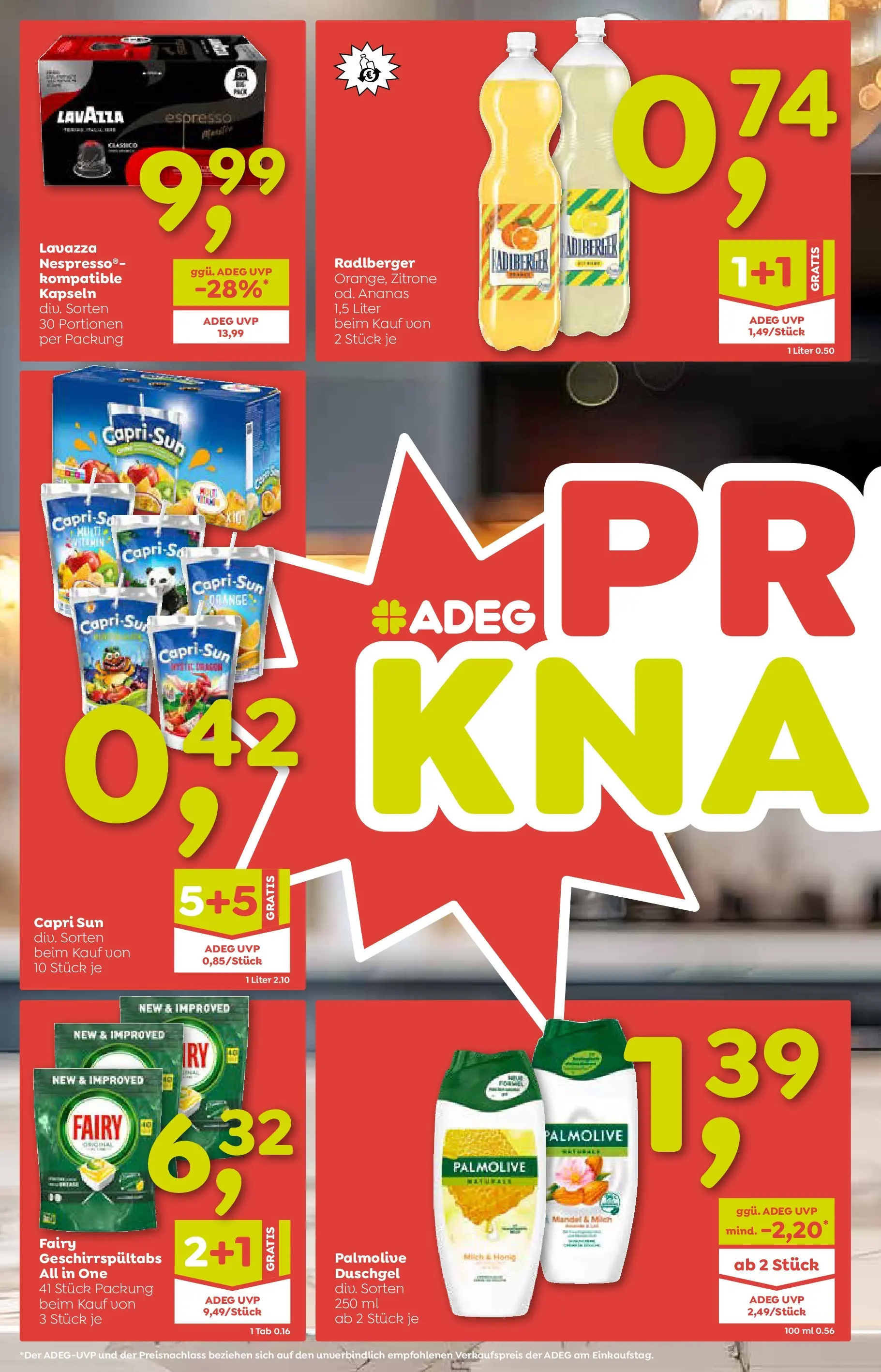 ADEG Weissenbach, Hausmening von 15.01.2026 - Aktuelle Angebote | Seite: 4 | Produkte: Zitrone, Duschgel, Ananas