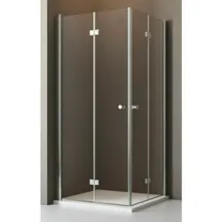 Corniche Eckdusche mit Faltt&uuml;ren