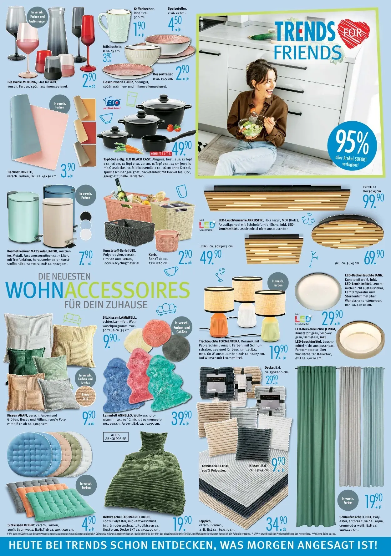 Trends Prospekt 	 (ab 17.01.2026) zum Blättern | Seite: 6 | Produkte: Decke, Bettwäsche, Kopfkissen, Kuchen