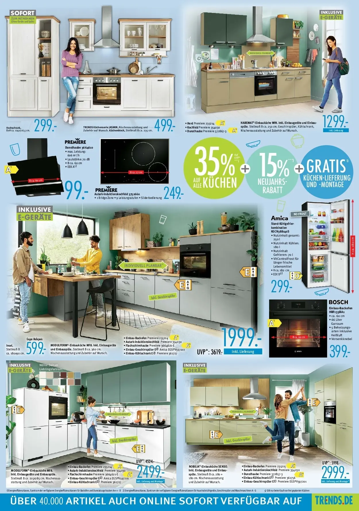 Trends Prospekt 	 (ab 17.01.2026) zum Blättern | Seite: 7 | Produkte: Bosch, Herd, Backofen, Kuchen