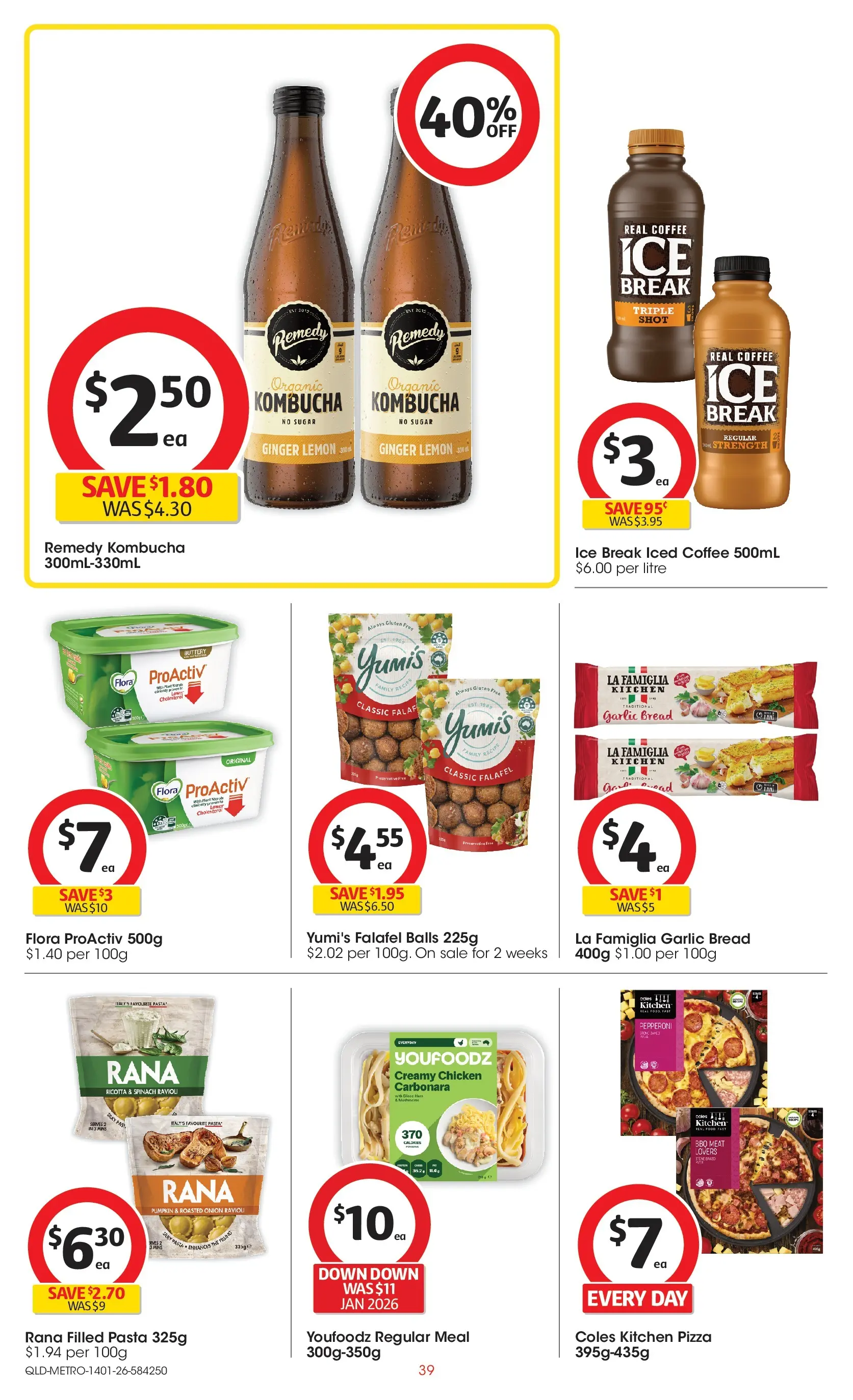 ﻿Coles catalogue valid from 14/01/2026 > Online Australia | Page: 39 | Products: Ginger, Pasta, Garlic, Pumpkin