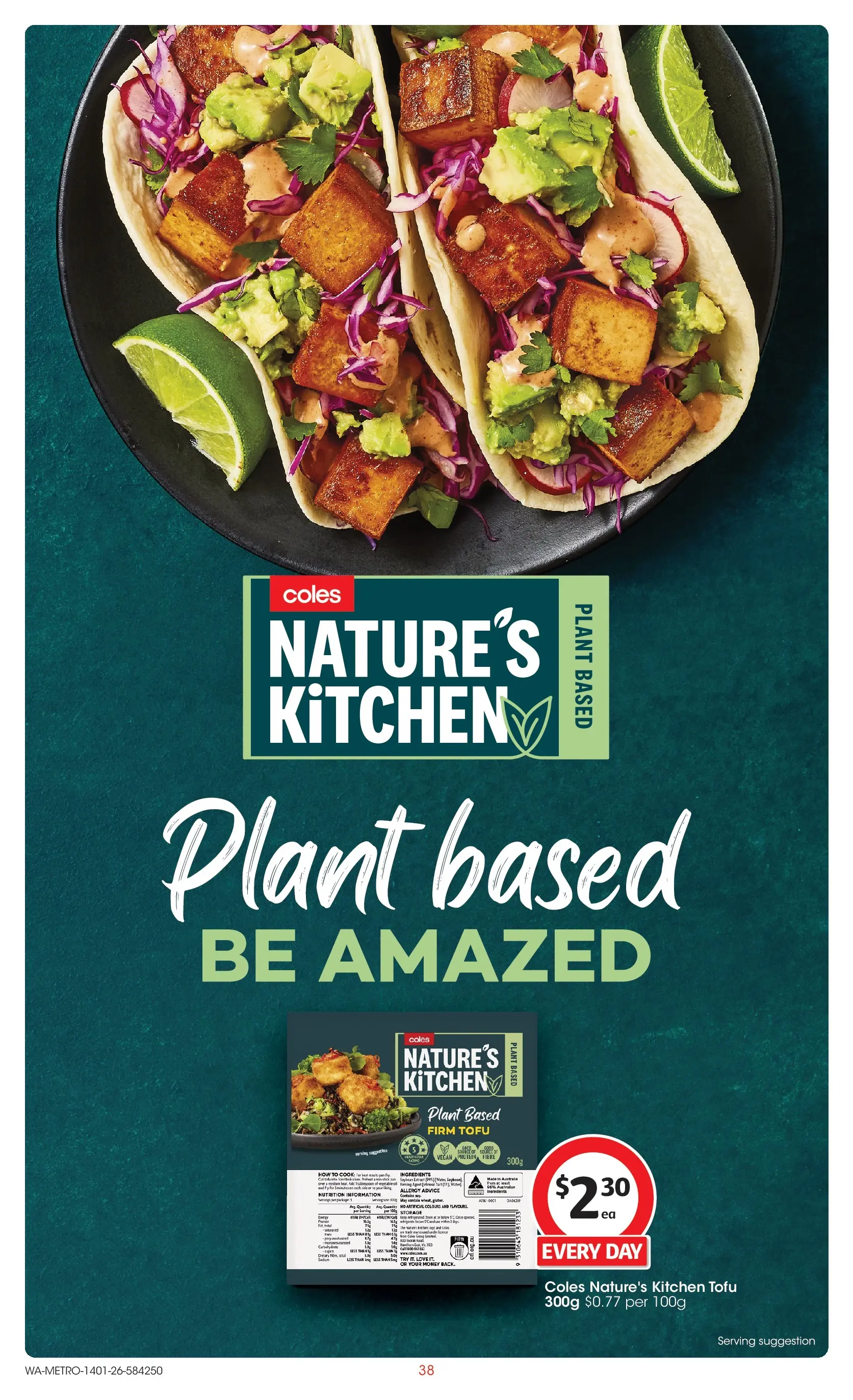 ﻿Coles catalogue valid from 14/01/2026 > Online Australia | Page: 38 | Products: Plant, Water, Allergy