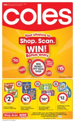 Preview of Coles Catalogue TAS - valid from 14.01.2026