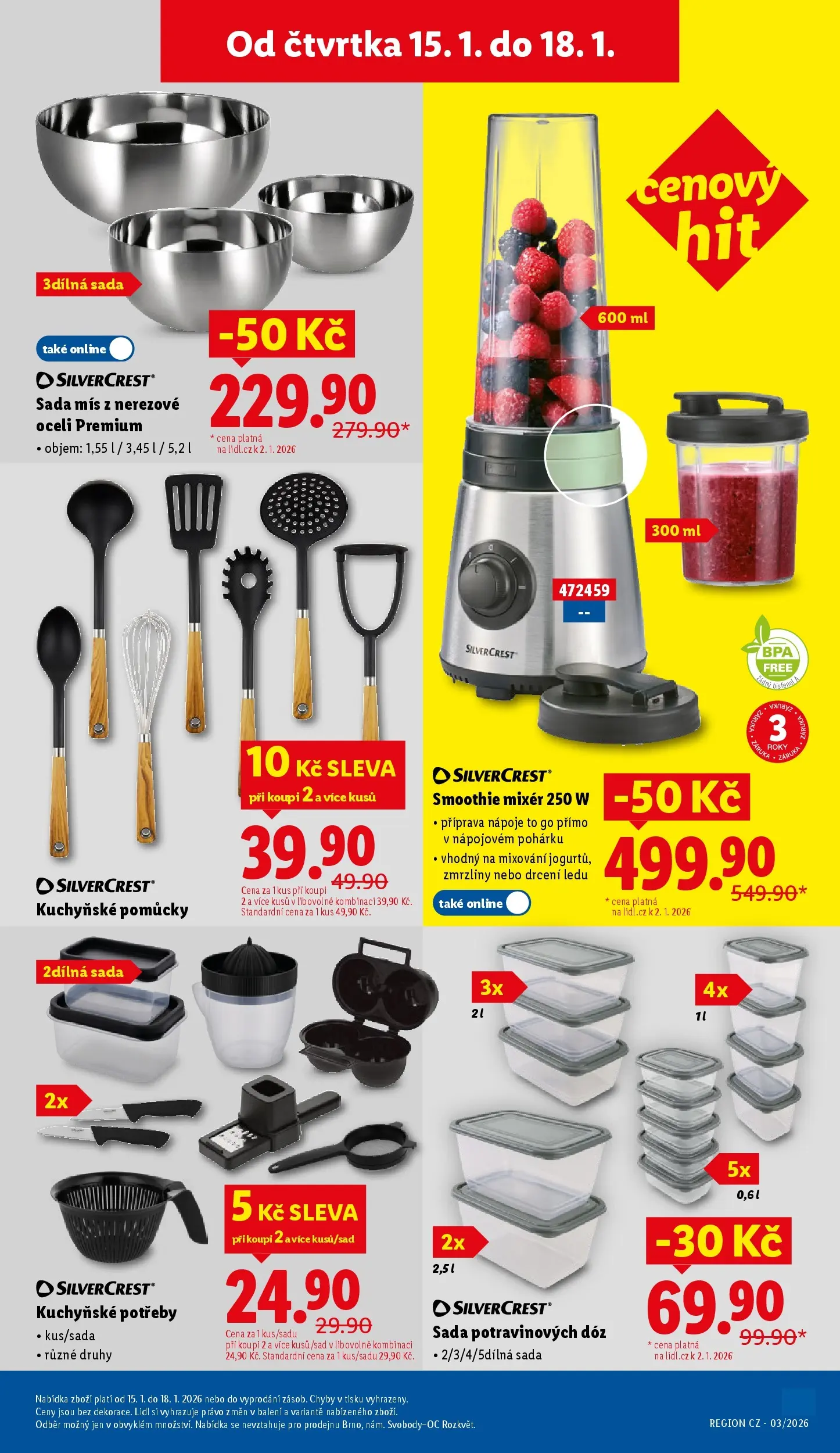 Lidl leták od 14.01.2026 - Nový akční leták | Strana: 31 | Produkty: Smoothie mixer, Smoothie, Smoothie maker, Miš