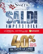 Profumerie Sbraccia 40% su tutte le linee - al 31.01.2026