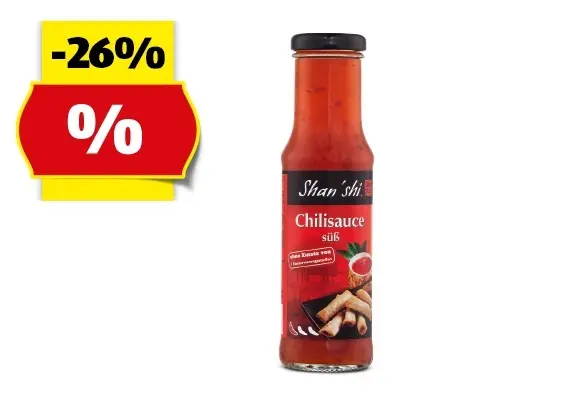 SHAN&rsquo;SHI Chili Sauce s&uuml;&szlig;, 200 ml
