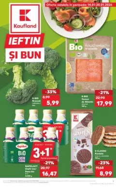 Ofertele Kaufland valabile de la 13.01.2026
