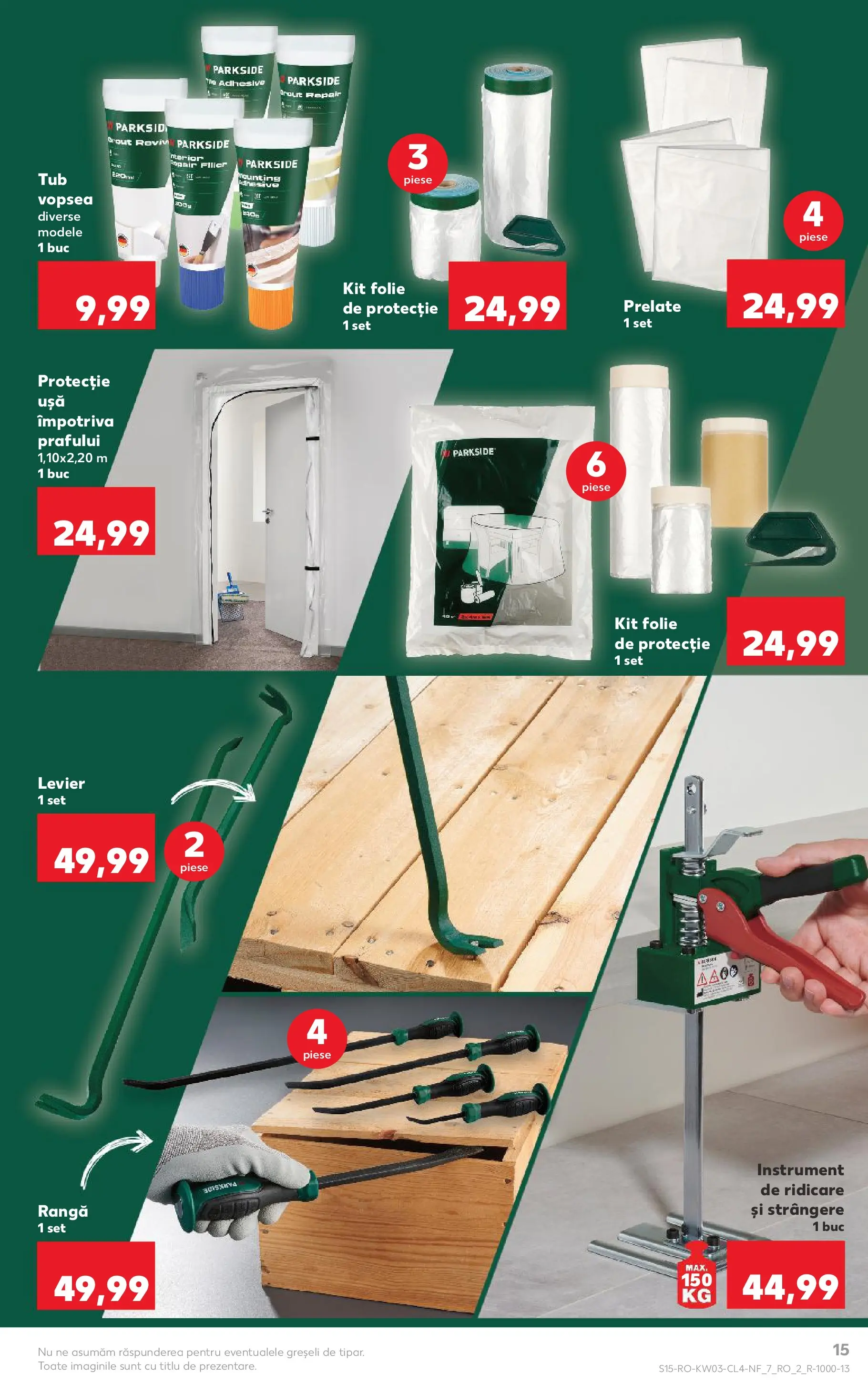 Catalog Kaufland - Domnesti 13.01.2026 - Revista si Oferta | Pagină: 15 | Produse: Vopsea, Ușă