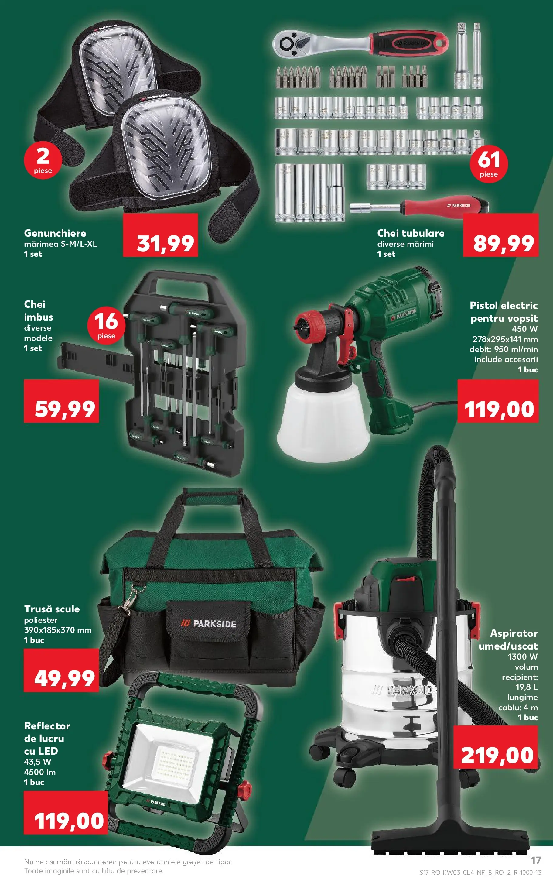 Catalog Kaufland - Domnesti 13.01.2026 - Revista si Oferta | Pagină: 17 | Produse: Cablu, Aspirator, Babak