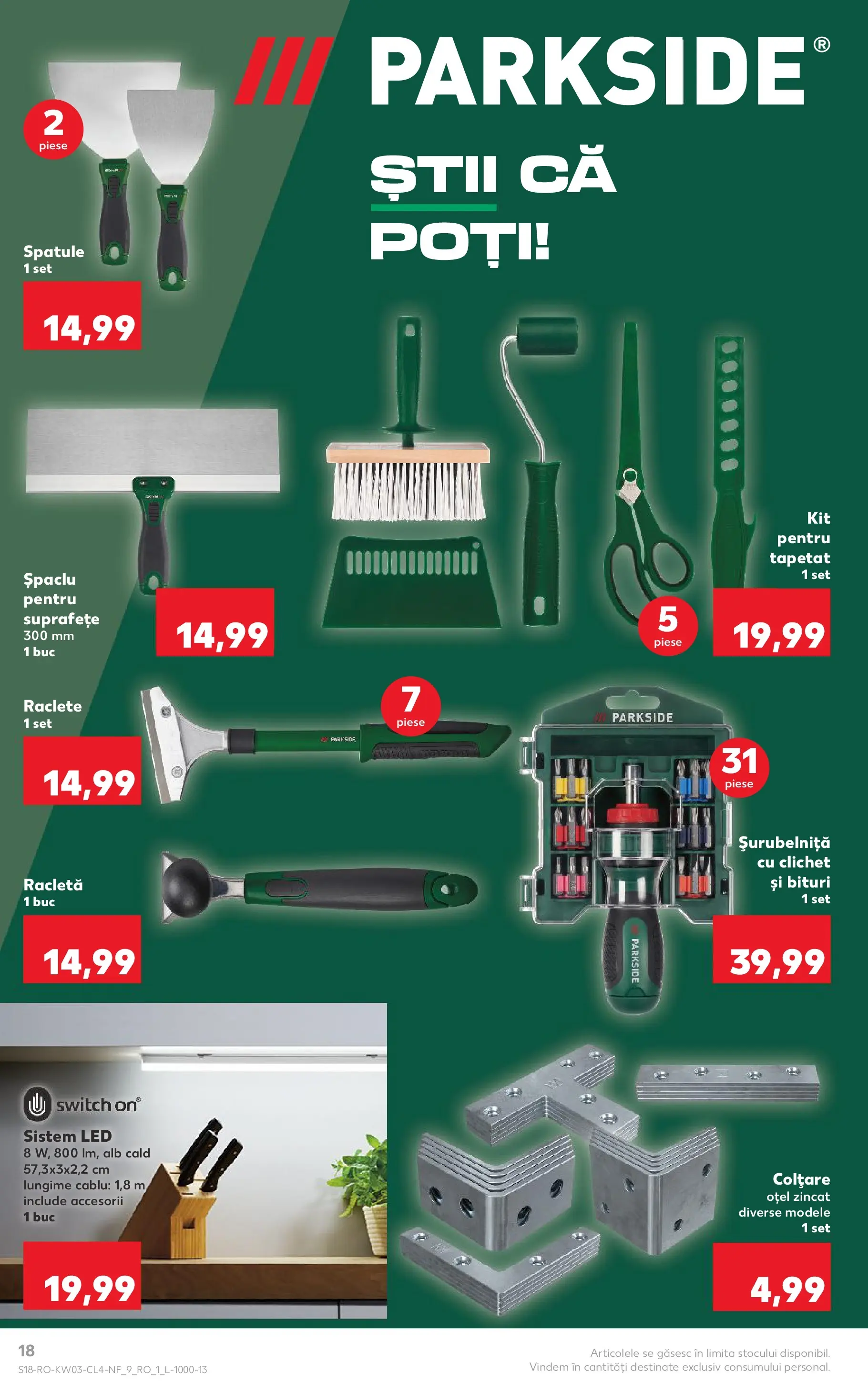 Catalog Kaufland - Domnesti 13.01.2026 - Revista si Oferta | Pagină: 18 | Produse: Cablu, Babak