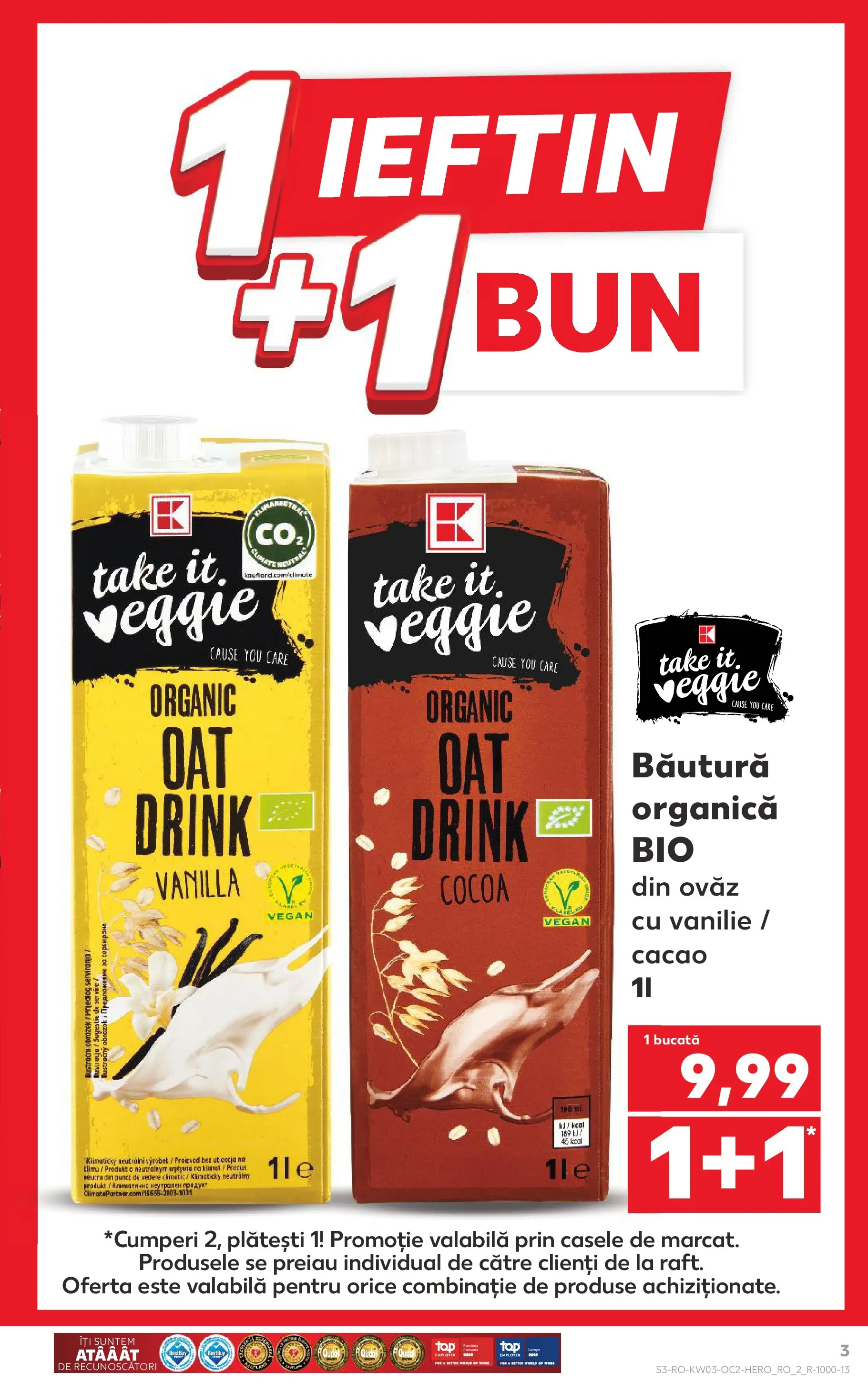 Catalog Kaufland - Deva 14.01.2026 - Revista si Oferta | Pagină: 3 | Produse: Şerit ödül, Cacao