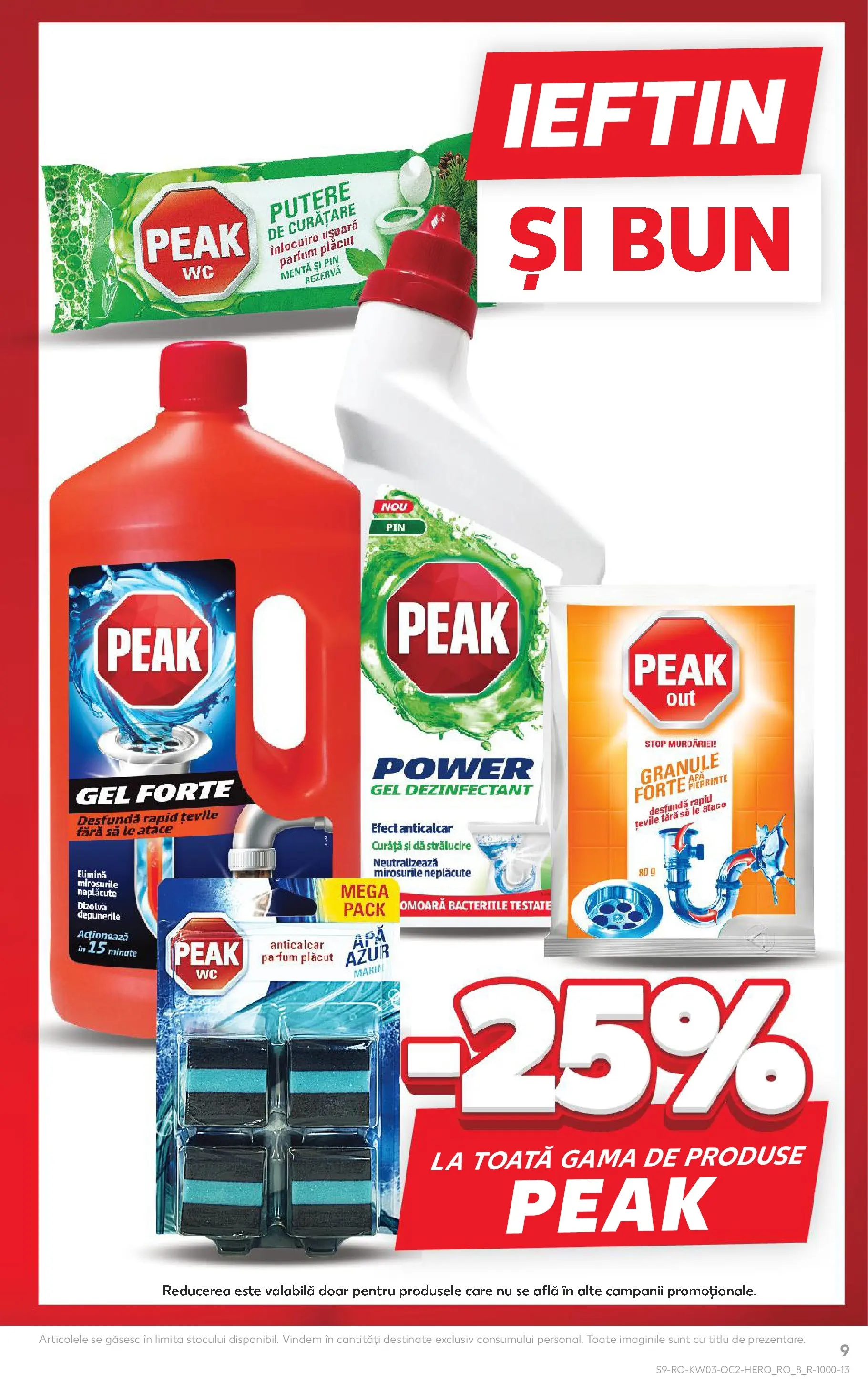 Catalog Kaufland - Deva 14.01.2026 - Revista si Oferta | Pagină: 9 | Produse: Parfum, Apă, Gel dezinfectant