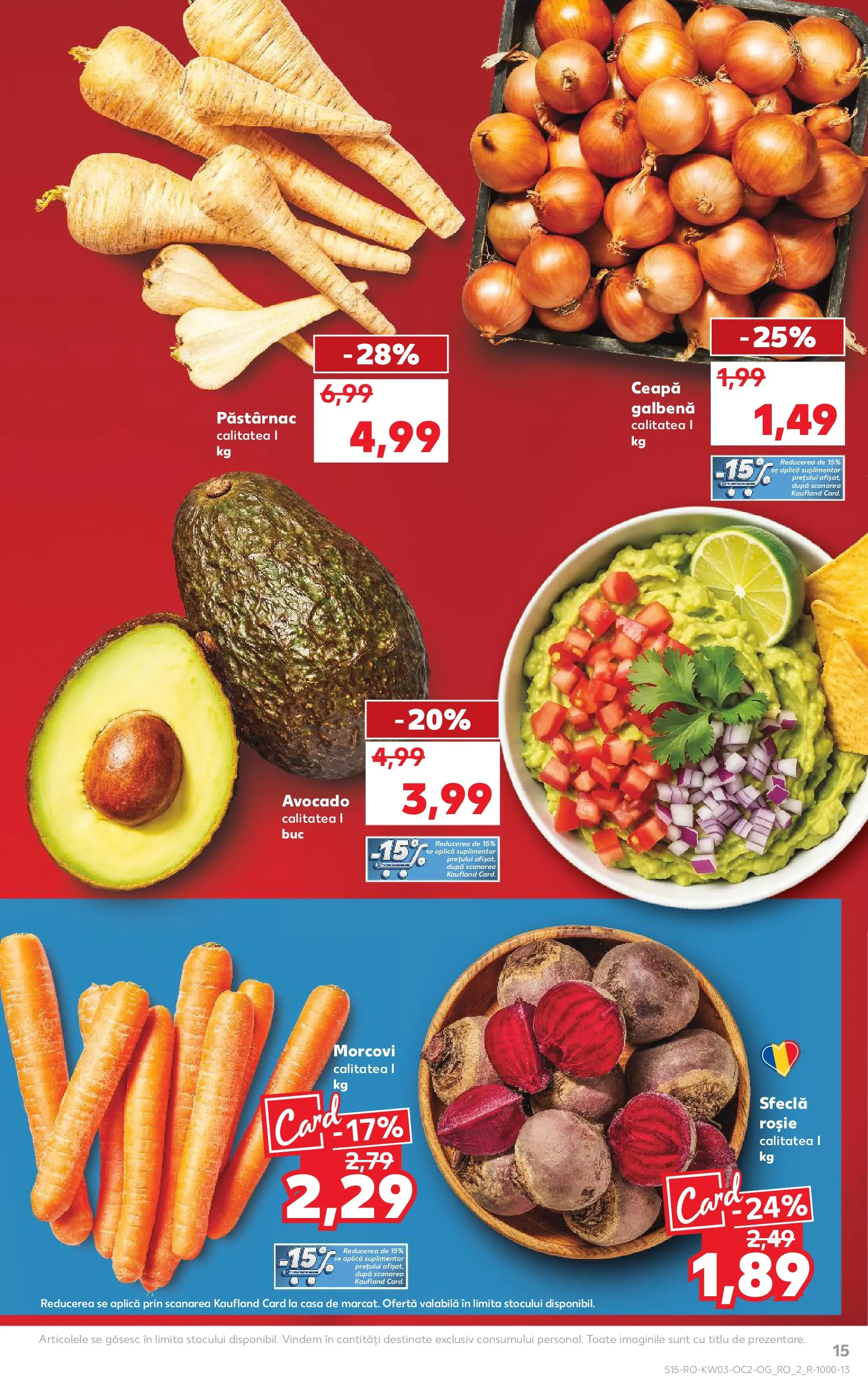 Catalog Kaufland - Deva 14.01.2026 - Revista si Oferta | Pagină: 15 | Produse: Press Kemik, Ceapă galbenă, Morcovi, Ceapă