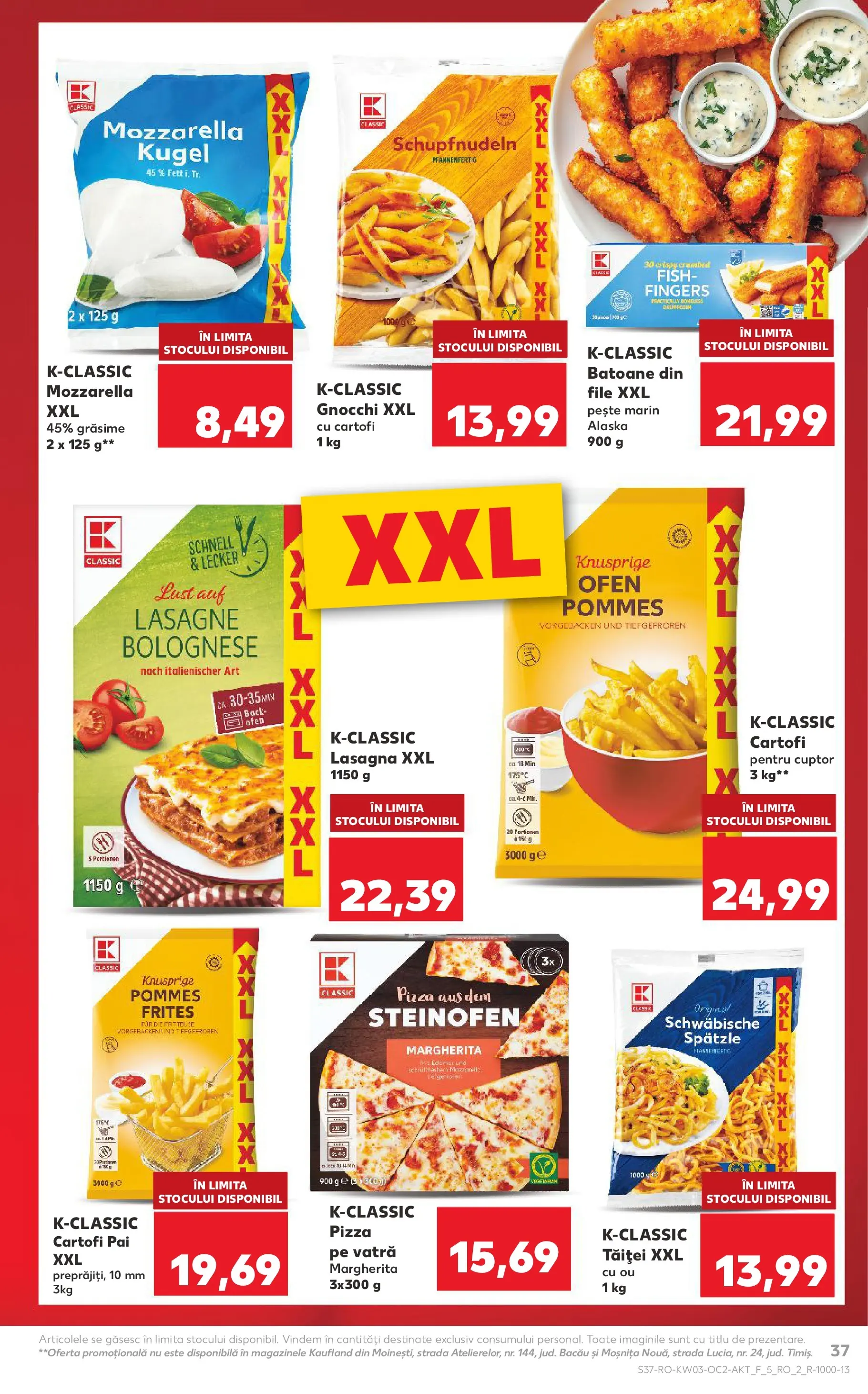 Catalog Kaufland - Deva 14.01.2026 - Revista si Oferta | Pagină: 37 | Produse: Cuptor, Pește, Noodles, Cartofi