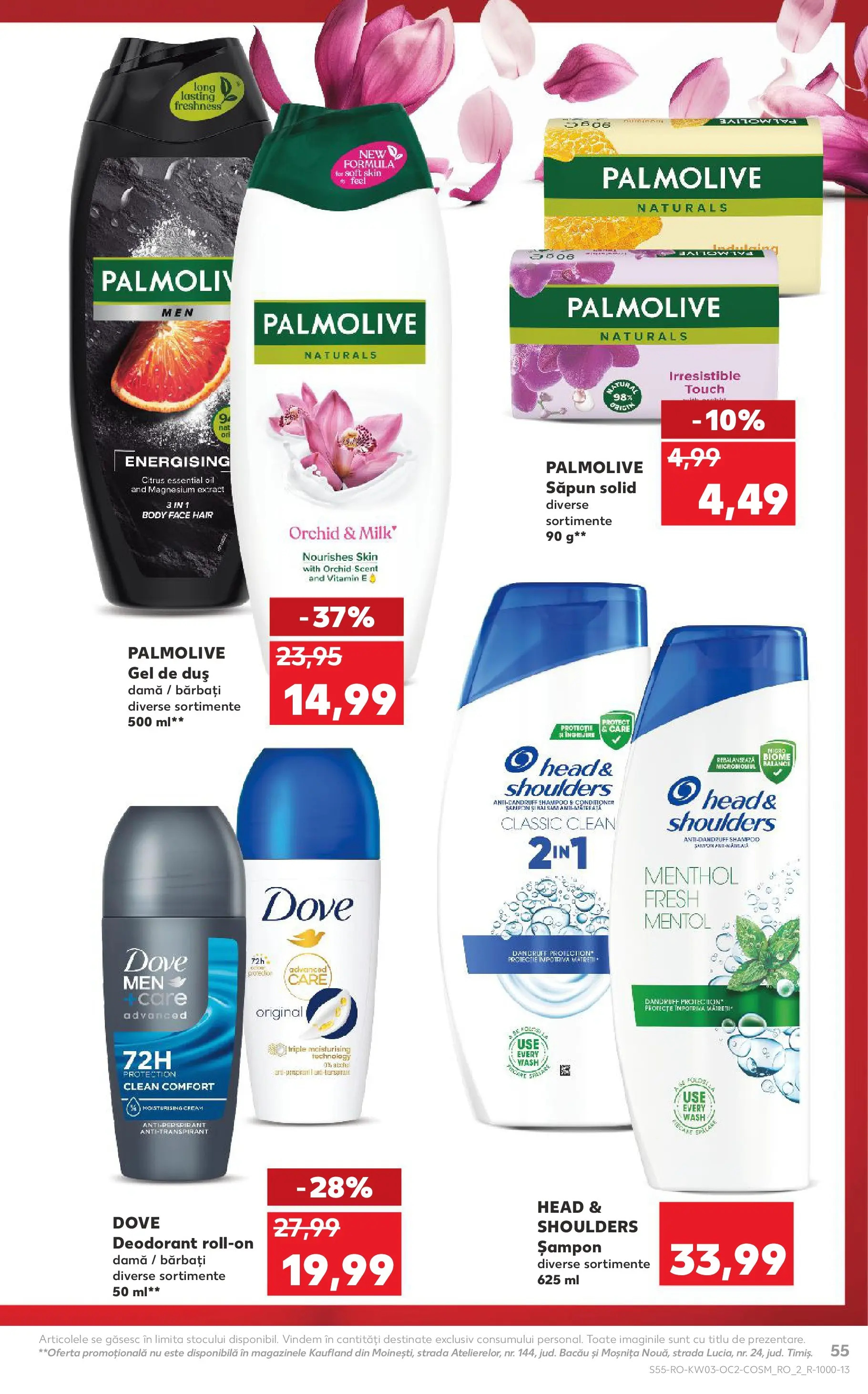 Catalog Kaufland - Deva 14.01.2026 - Revista si Oferta | Pagină: 55 | Produse: Săpun solid, Pomelo, Body, Gel de duș