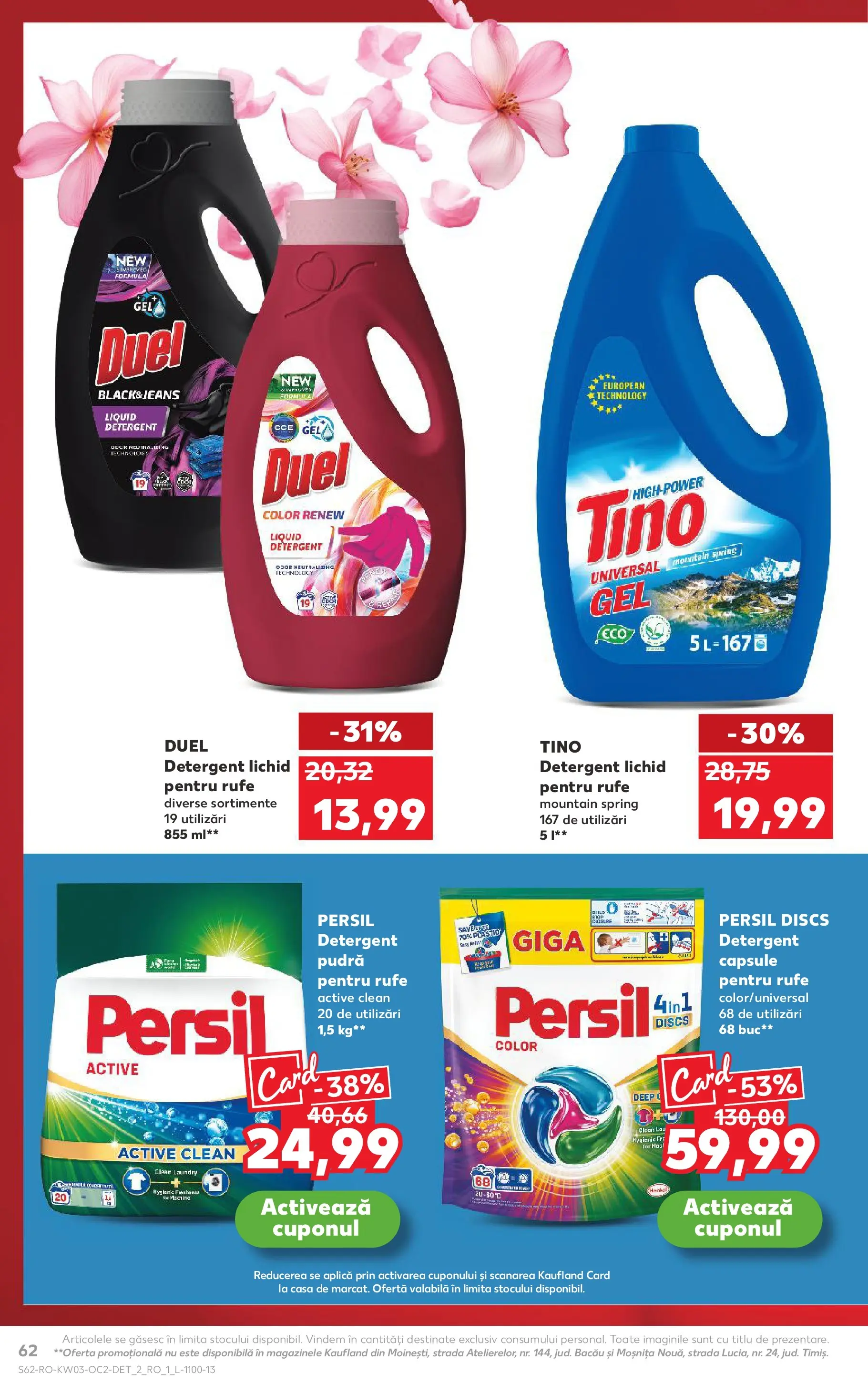 Catalog Kaufland - Deva 14.01.2026 - Revista si Oferta | Pagină: 62 | Produse: Pomelo, Pudră, Detergent