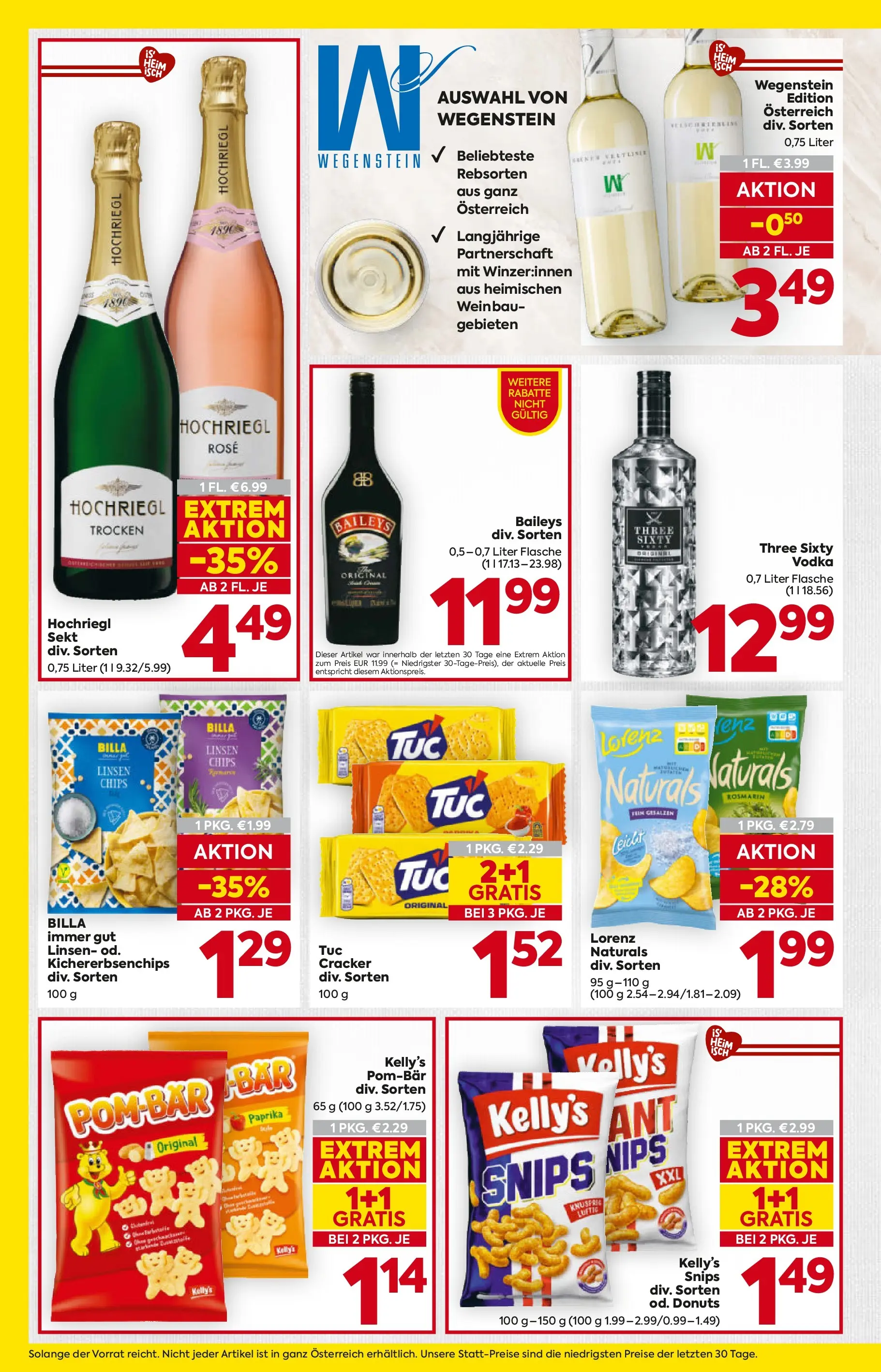 Billa Flugblatt - Wien ab 15.01.2026 - Angebote, Prospekt | Seite: 18 | Produkte: Chips