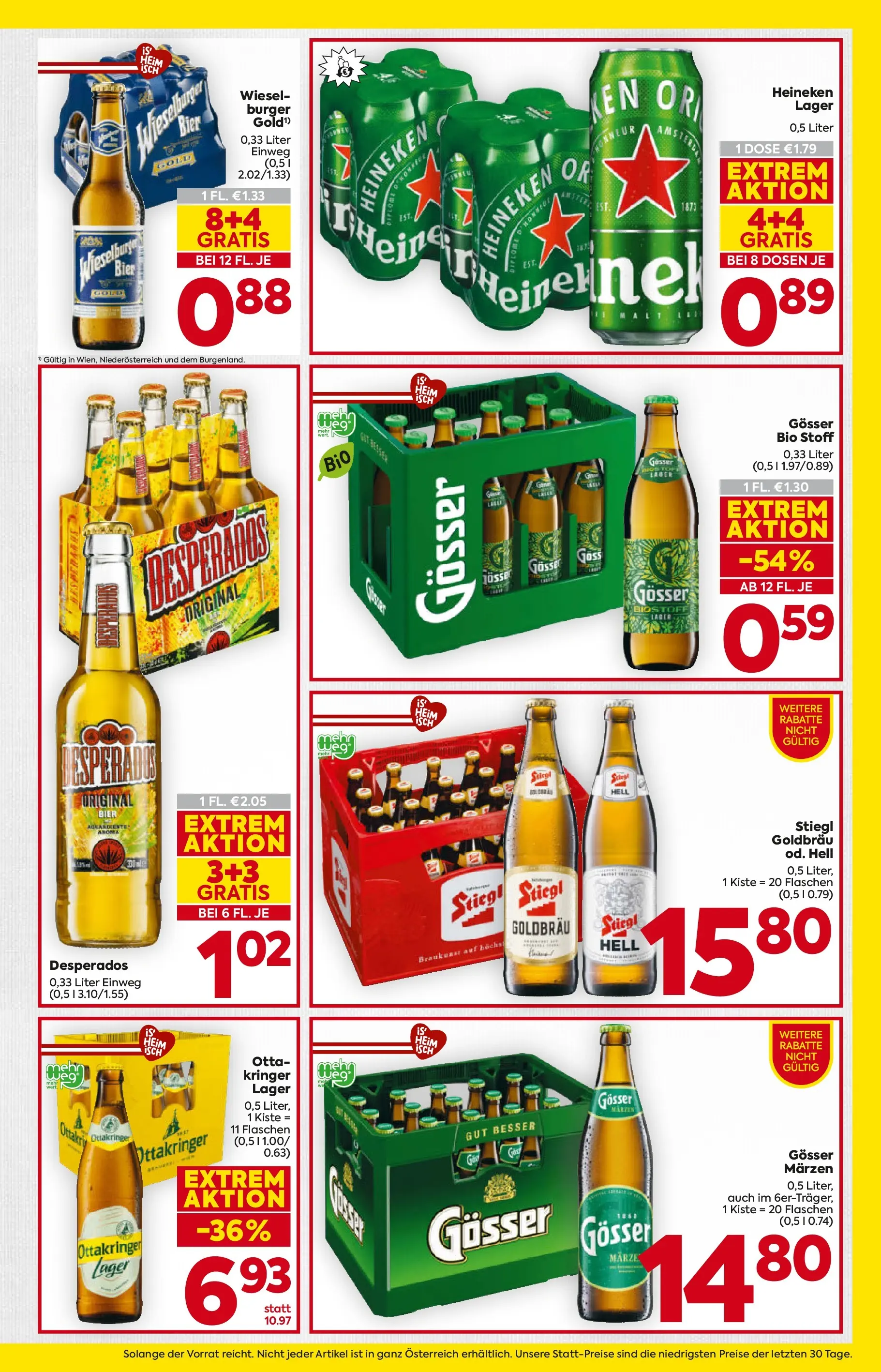 Billa Flugblatt - Wien ab 15.01.2026 - Angebote, Prospekt | Seite: 17 | Produkte: Bier