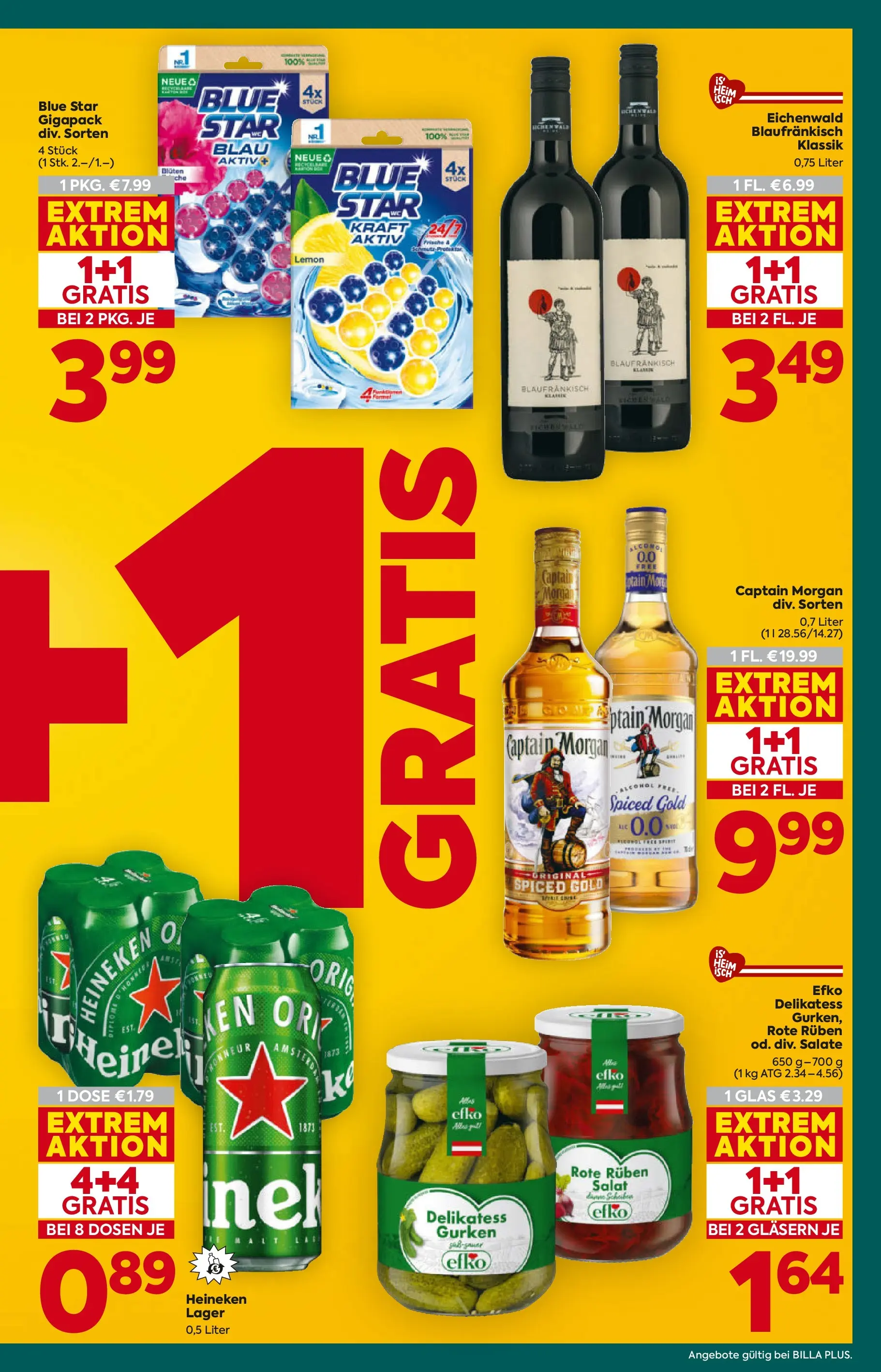 Billa Plus - BILLA PLUS: Flugblatt Salzburg von 14.01.2026 - Aktuelle Angebote | Seite: 7 | Produkte: Gurken, Salat