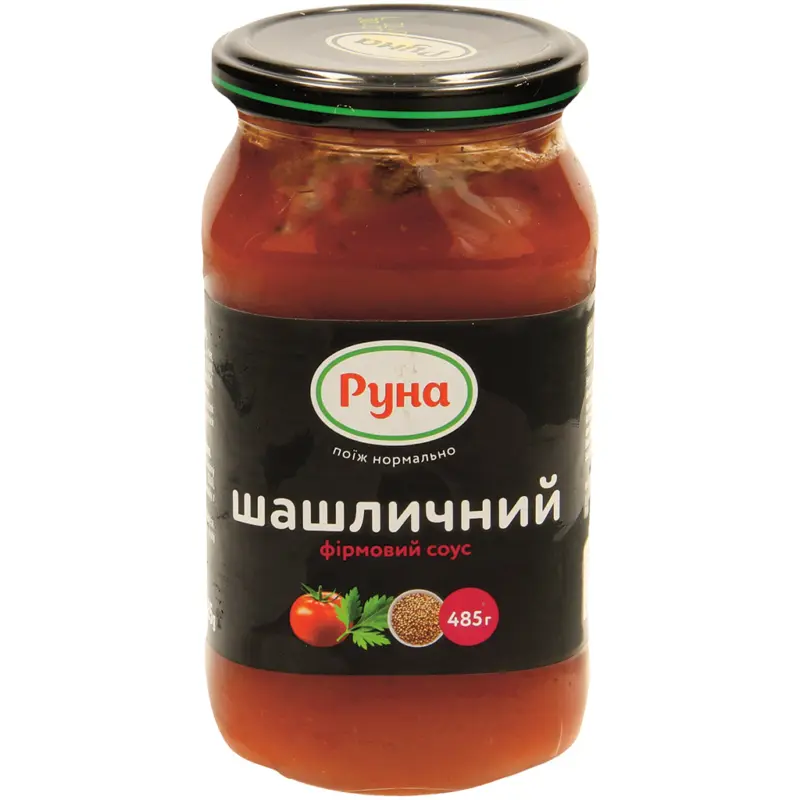 W&uuml;rzso&szlig;e f&uuml;r Schaschlik, sterilisiert