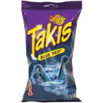 Mix Markt Takis Maischips Blue Heat, frittierte, gerollte Chips auf Maisbasis mit Chili-Limetten-Geschmack - bis 17.01.2026
