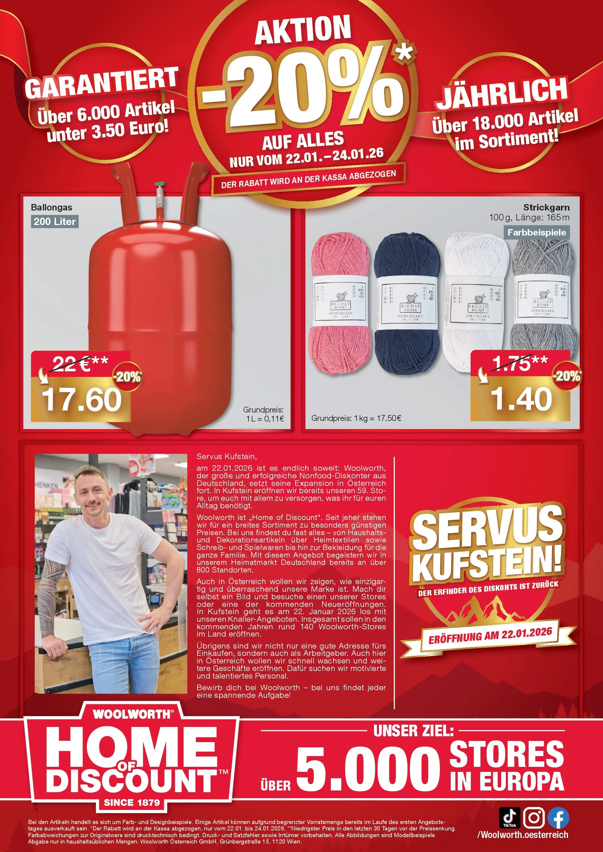 Woolworth - Woolworth: Servus Kufstein! von 17.01.2026 - Aktuelle Angebote | Seite: 8 | Produkte: Bekleidung