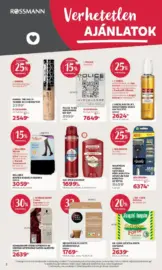 Rossmann &uacute;js&aacute;g lej&aacute;rati d&aacute;tum 2025.01.16-igg