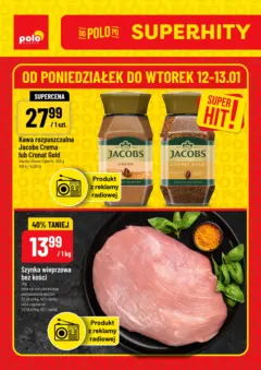 Pogląd oferty "POLOmarket Gazetka - Super Hity" - ważna od 12.01.2026