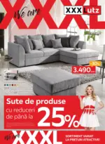 XXXLutz Catalog XXXLutz p&acirc;nă &icirc;n data de 18.01.2026 - p&acirc;nă la 18-01-26