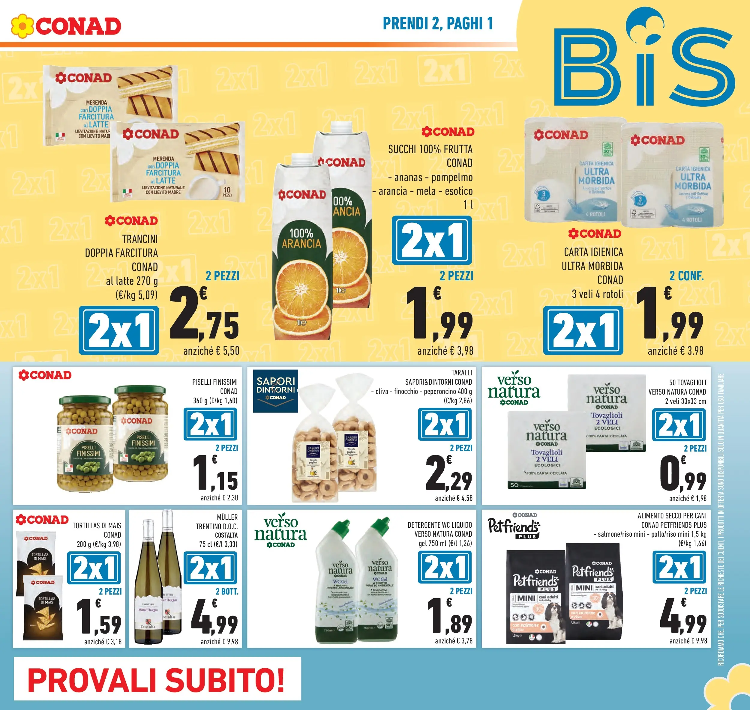 Volantino Conad dal 14/01/2026 > Anteprima | Pagina: 5 | Prodotti: Carta igienica, Pompelmo, Frutta, Peperoncino